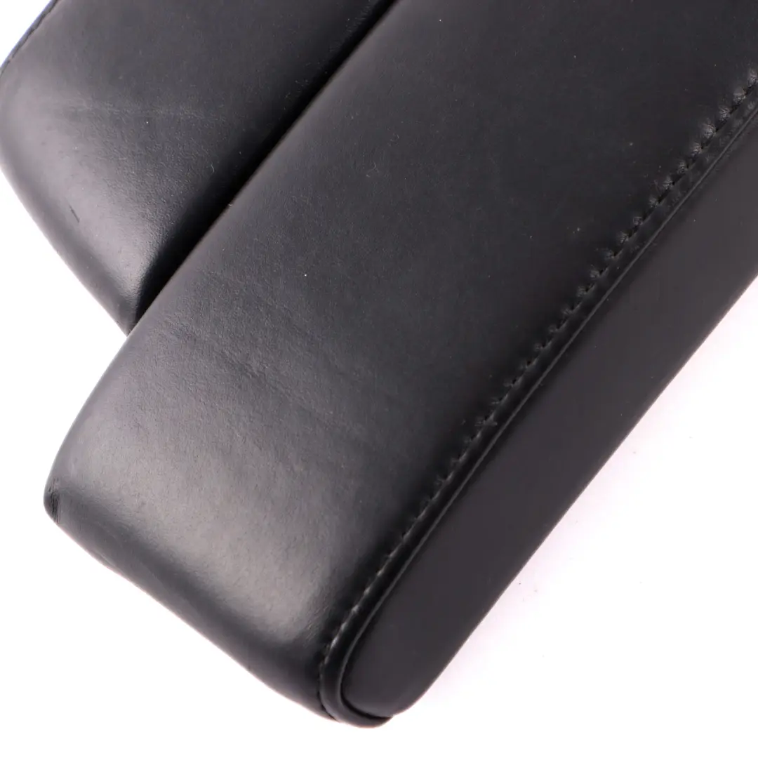  Front Armrest BMW E90 E92 E93 Split Centre Console Cover Leather Novillo Black - SKU rhd-7901946 - Part number 7901946