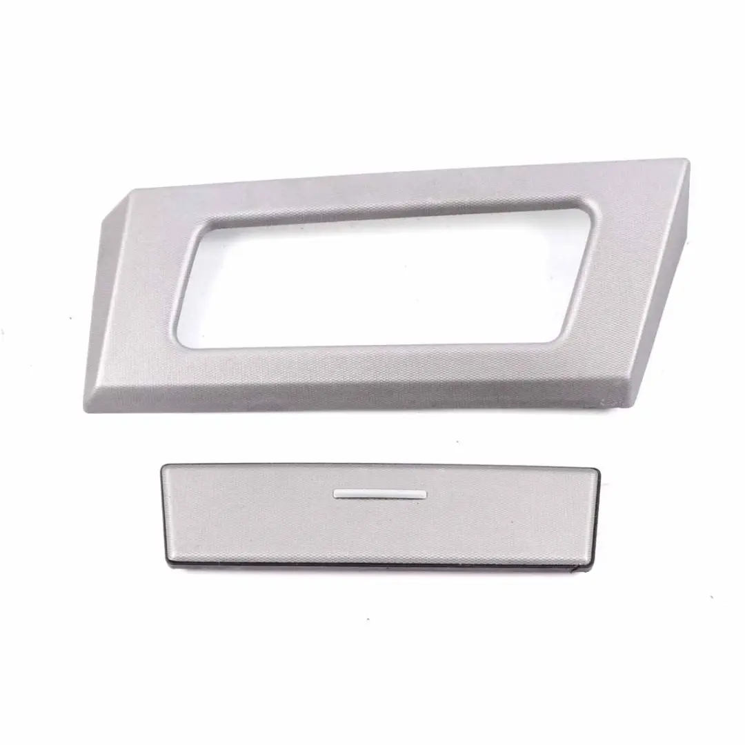 BMW E60 E61 LCI Dashboard Strip Trims Dash Cover Panel Set Aluminium Pentan - SKU rhd-7903542-2 - Part number 7903542