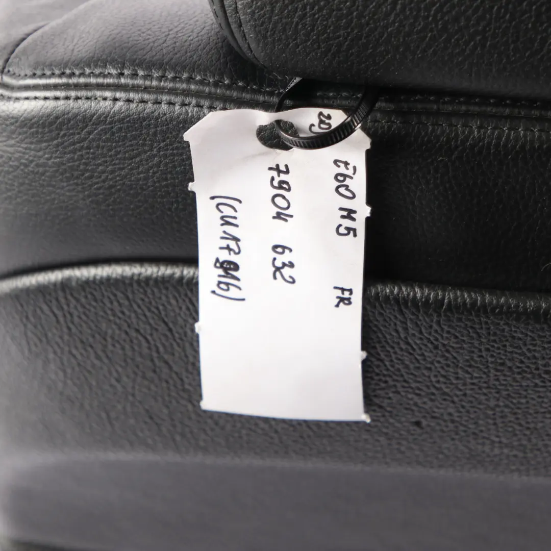 Front Seat BMW E60 M5 Black Leather Merino Right O/S Multifunction Memory to with Part number 7904632 Front Seat BMW E60 M5 Black Leather Merino Right O/S Multifunction Memory - SKU rhd-7904632 - Part number 7904632