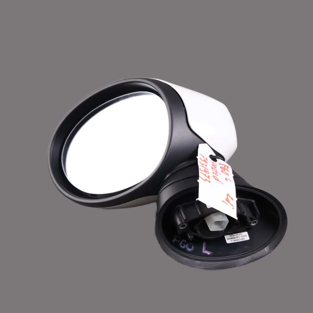 Wing Mirror Mini Countyman F60 JCW B48E Heated Left Door N/S White to with Part number 7931973 Wing Mirror Mini Countyman F60 JCW B48E Heated Left Door N/S White - SKU rhd-7931973-WHI - Part number 7931973