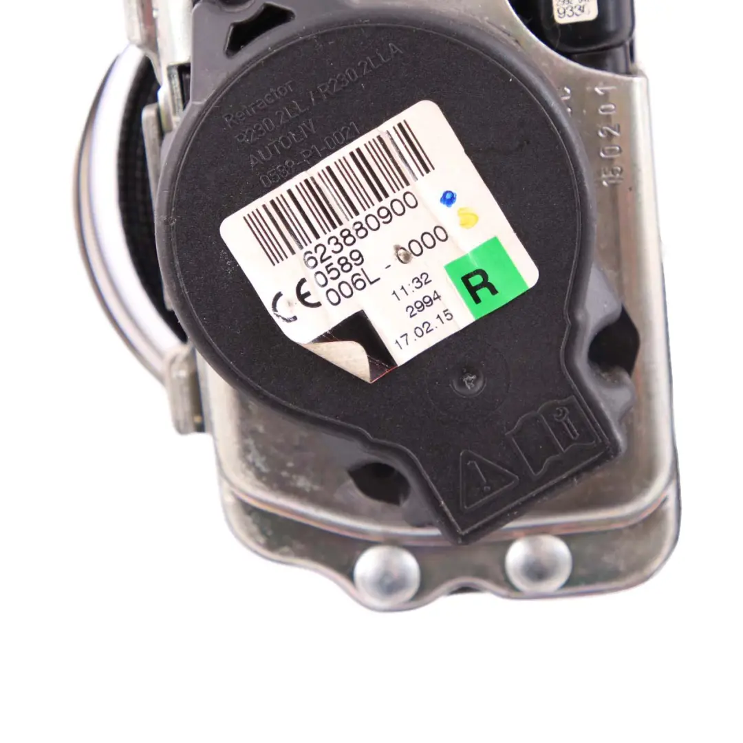 Seatbelt Front BMW i3 I01 Upper Belt Safety Seat Right O/S Black to with Part number 7951762 Seatbelt Front BMW i3 I01 Upper Belt Safety Seat Right O/S Black - SKU rhd-7951762 - Part number 7951762