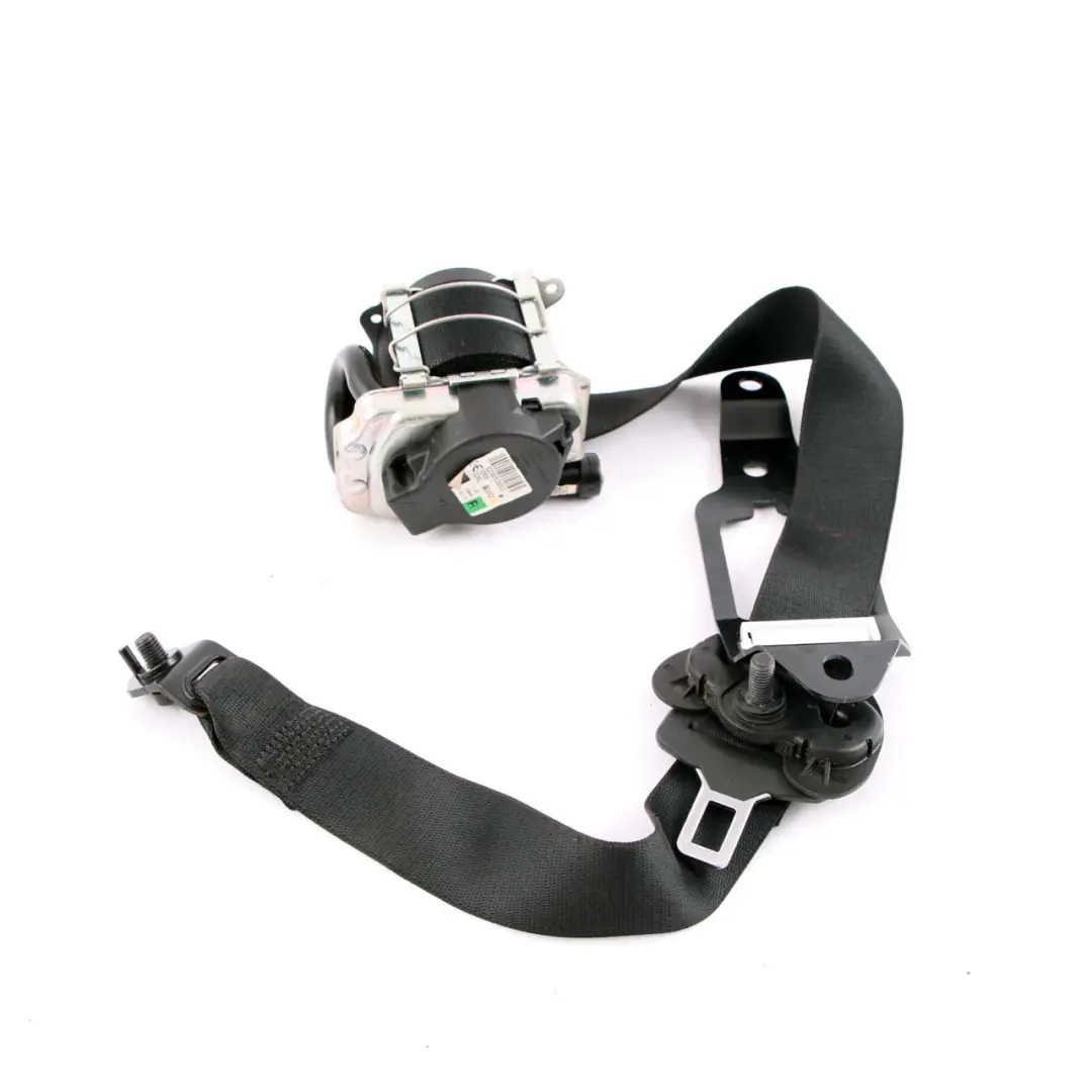  Seatbelt Front BMW i3 I01 Upper Belt Safety Seat Right O/S Black - SKU rhd-7951762 - Part number 7951762