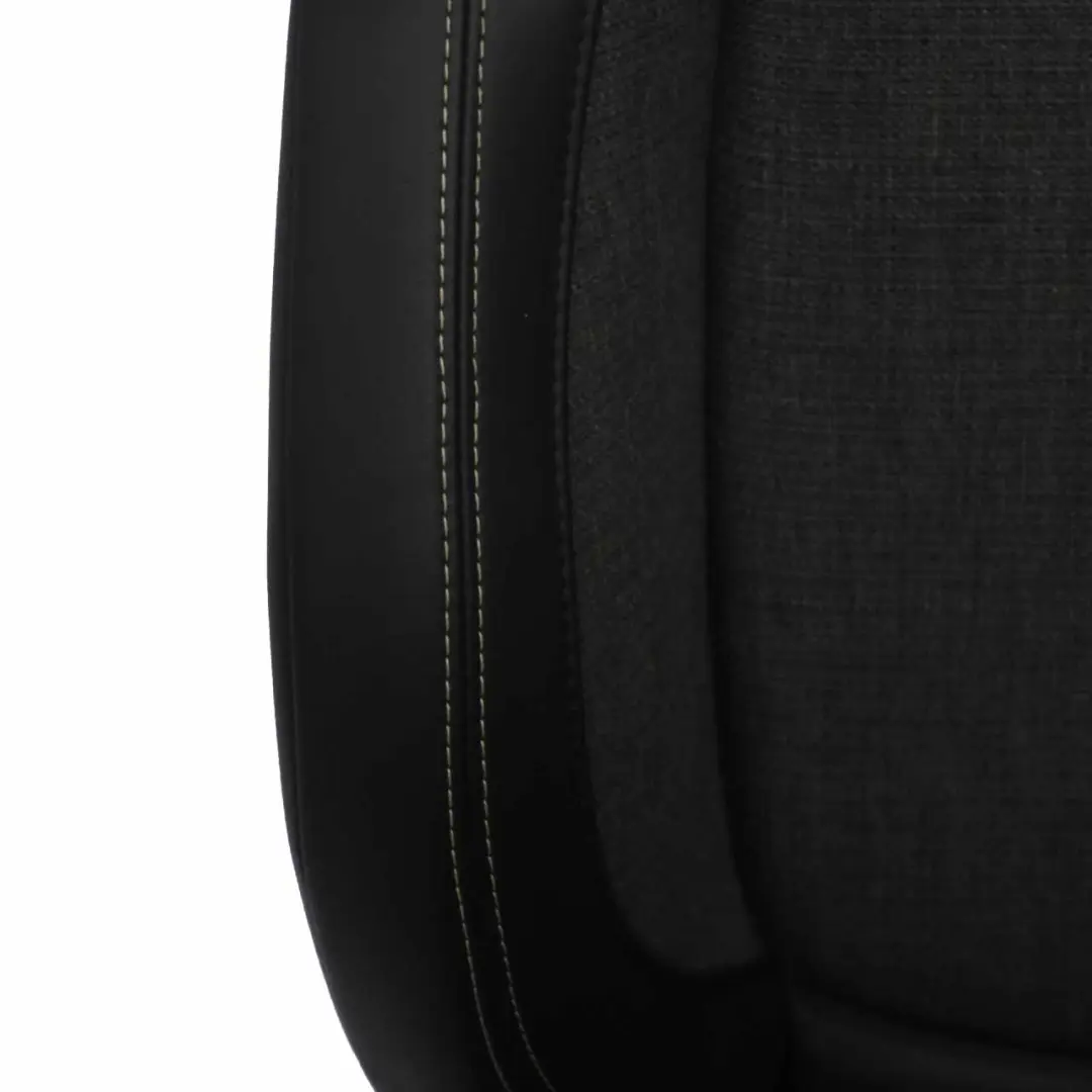  Front Seat Mini Cooper One F56 Sport Cloth / Leather Left N/S Pearl Black Carbon - SKU rhd-7955981-1 - Part number 7955981