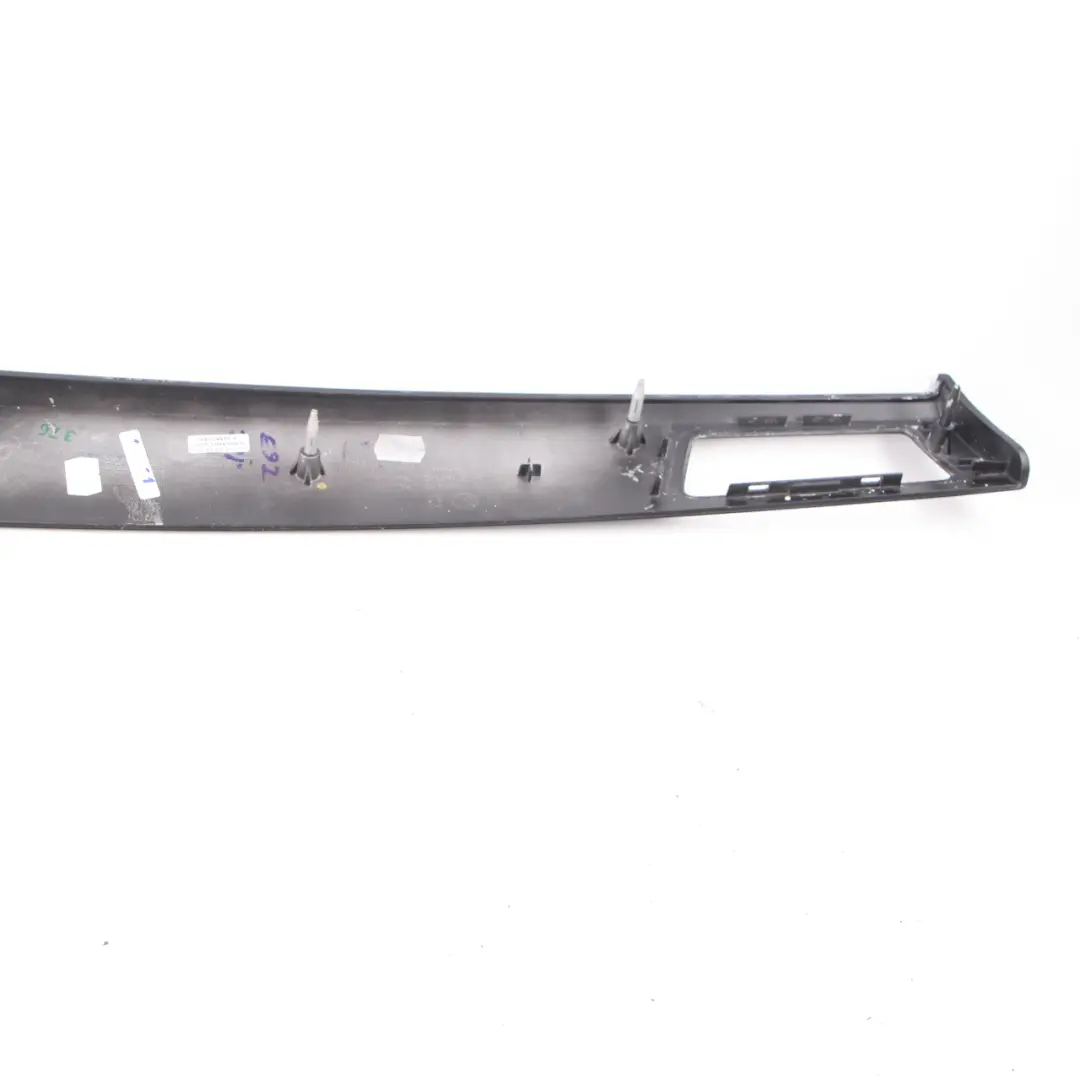 BMW E92 Interior Trim Cover Dashboard Pianoblack Black Panel Left N/S - SKU rhd-7963939-1 - Part number 7963939