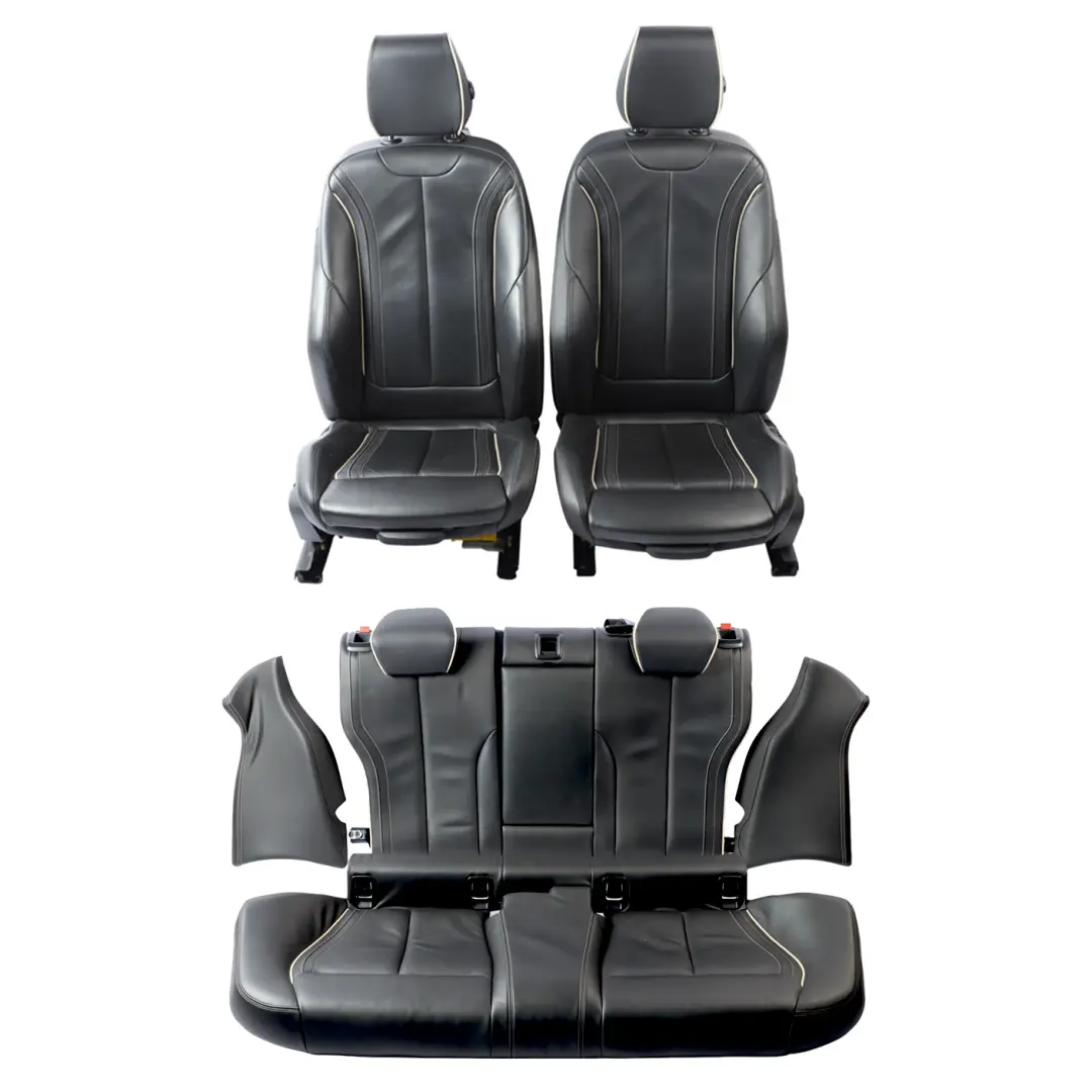 BMW F36 Black Individual Leather Seats Front Rear Door Cards Heated Memory Seat - SKU RHD-7985176-1 - Part number 7985176