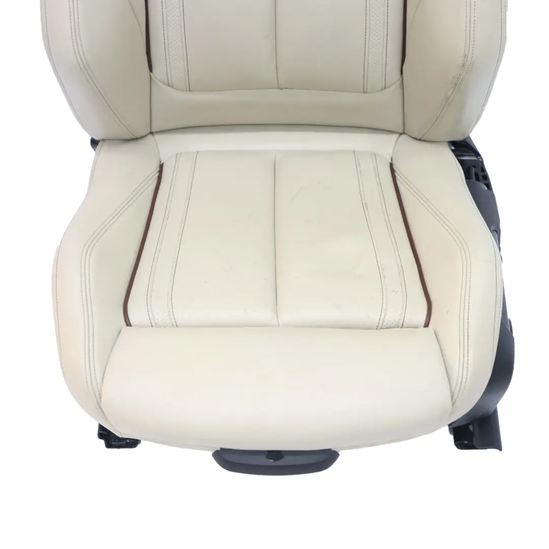 BMW F30 F31 Front Left Seat N/S M Sport Individual Leather Beige Heated Memory - SKU rhd-7985177-1 - Part number 7985177