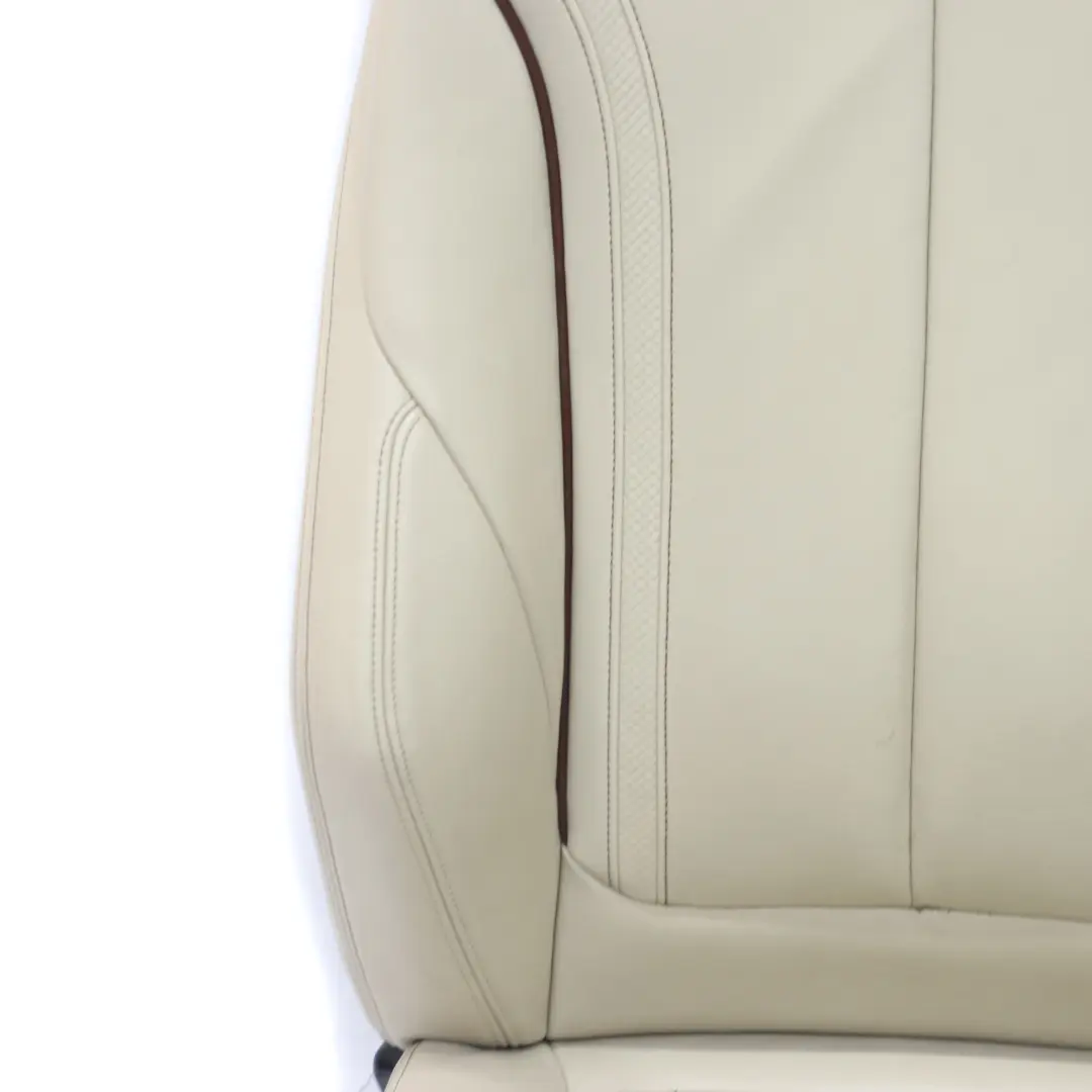 BMW F30 F31 Front Left Seat N/S M Sport Individual Leather Beige Heated Memory - SKU rhd-7985177-1 - Part number 7985177