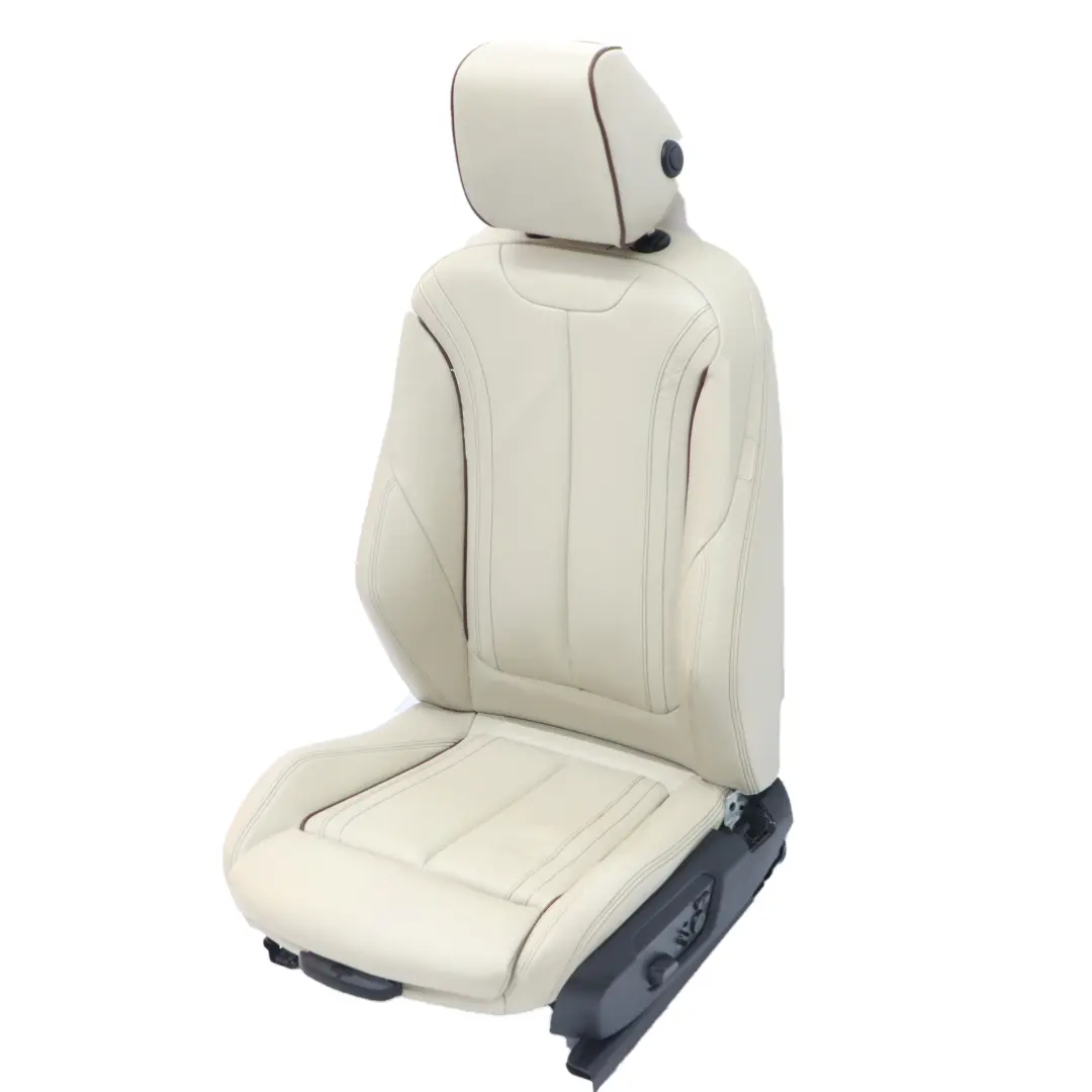 BMW F30 F31 Front Left Seat N/S M Sport Individual Leather Beige Heated Memory - SKU rhd-7985177-1 - Part number 7985177