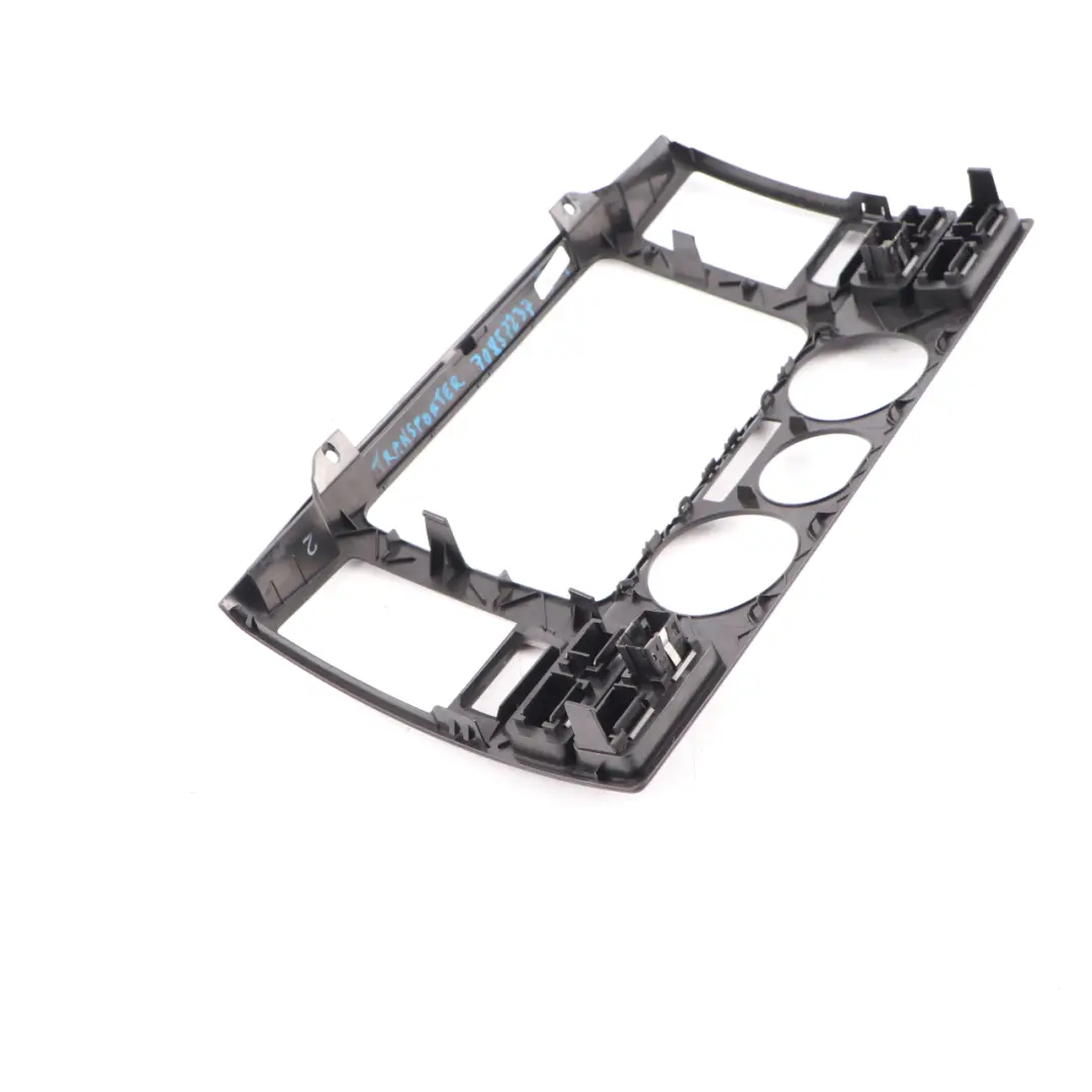 Dashboard Trim Surround Radio Cover Frame to Volkswagen Transporter T5 with Part number 7E0857237D Volkswagen Transporter T5 Dashboard Trim Surround Radio Cover Frame - SKU rhd-7E0857237D - Part number 7E0857237D