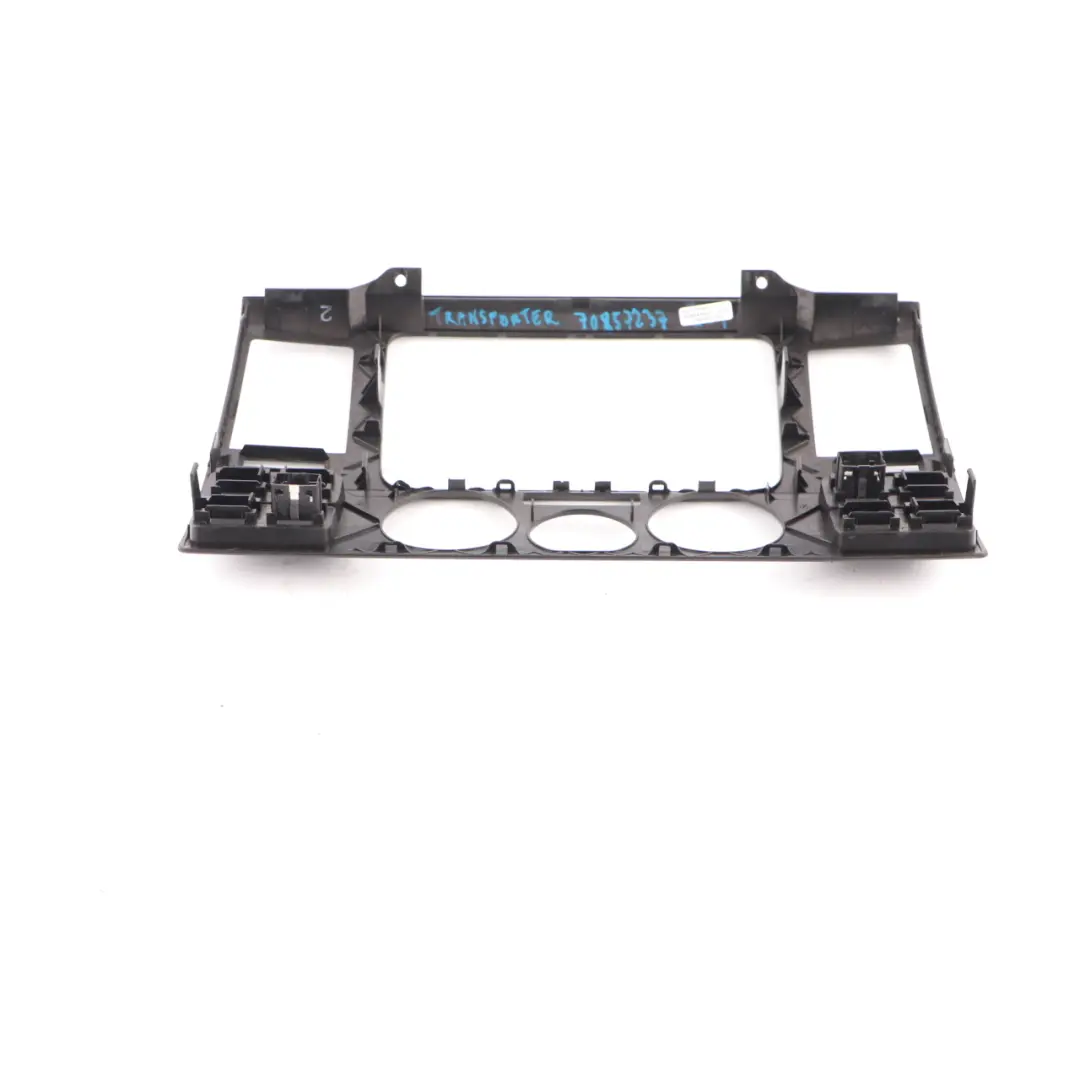 Dashboard Trim Surround Radio Cover Frame to Volkswagen Transporter T5 with Part number 7E0857237D Volkswagen Transporter T5 Dashboard Trim Surround Radio Cover Frame - SKU rhd-7E0857237D - Part number 7E0857237D