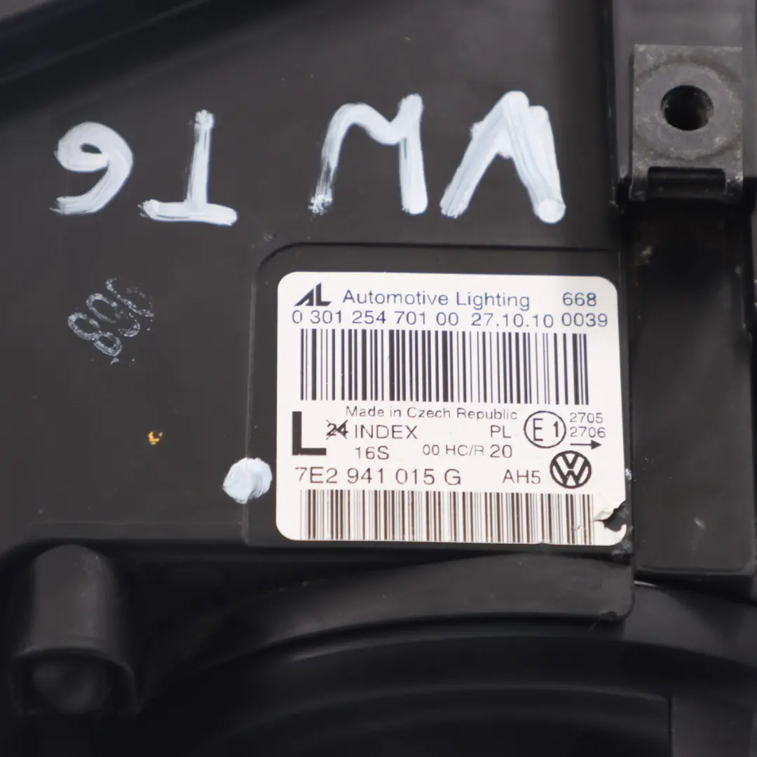 Headlight Headlamp Front Left N/S Lamp to VW Volkswagen T5 with Part number 7E2941015G VW Volkswagen T5 Headlight Headlamp Front Left N/S Lamp - SKU rhd-7E2941015G - Part number 7E2941015G