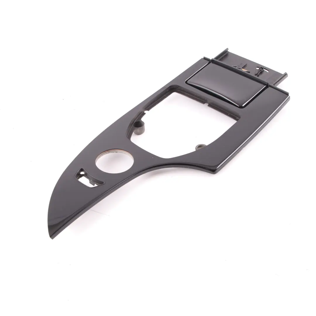 Centre Console Trim Ash Tray Front Pianolack Black to BMW 5 E60 Cover with Part number 8026978 BMW 5 E60 Cover Centre Console Trim Ash Tray Front Pianolack Black - SKU rhd-8026978 - Part number 8026978