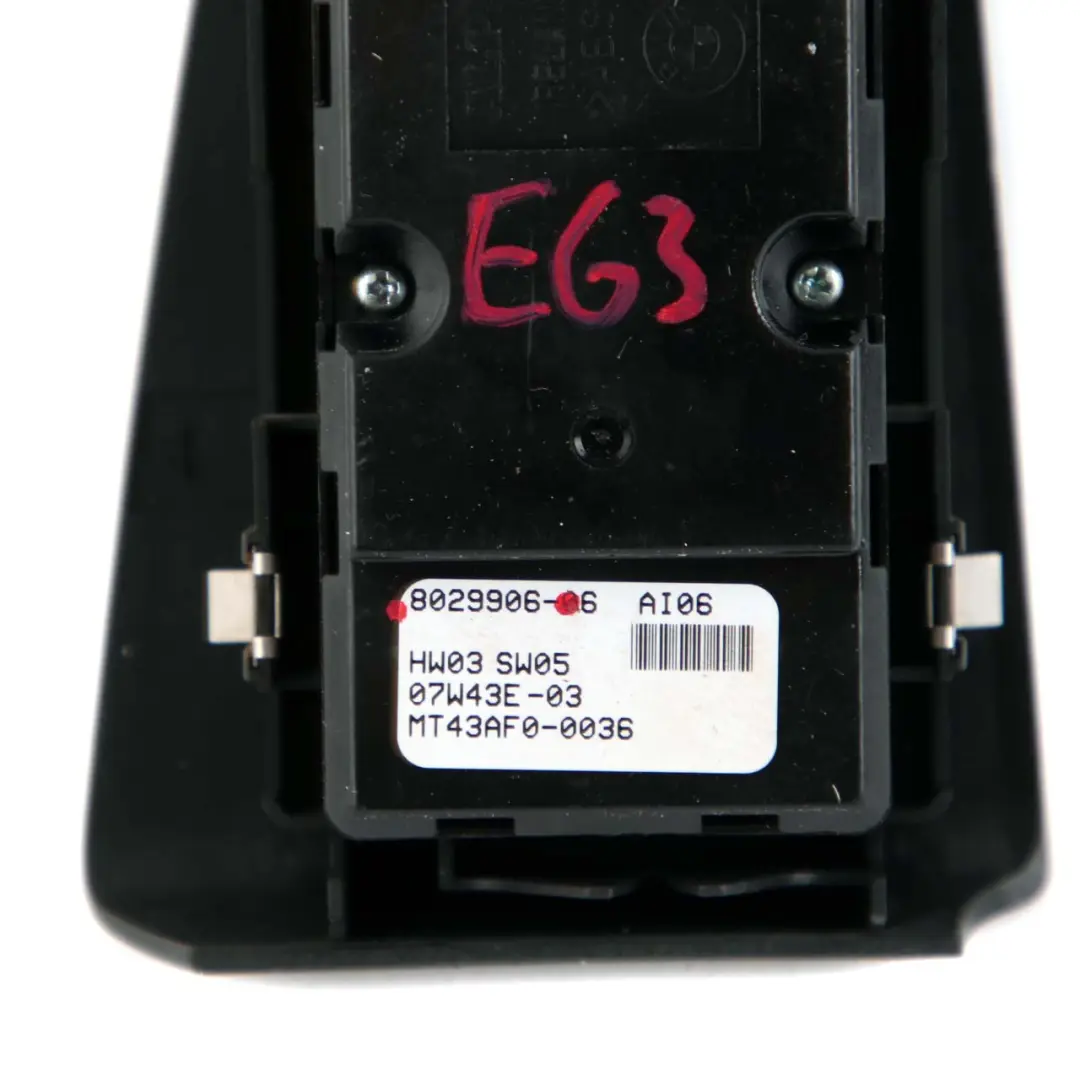 BMW 6 E63 LCI Switch Window Lifter Driver's Side Power Fold Auto Dip - SKU rhd-8029906 - Part number 8029906