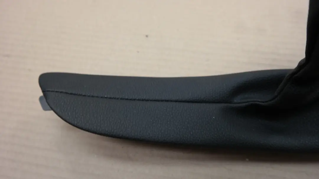 BMW 1 Series E81 E82 E87 E87N E88 Handbrake Lever Cover Leather Black 9142745 - SKU rhd-8036111 - Part number 8036111