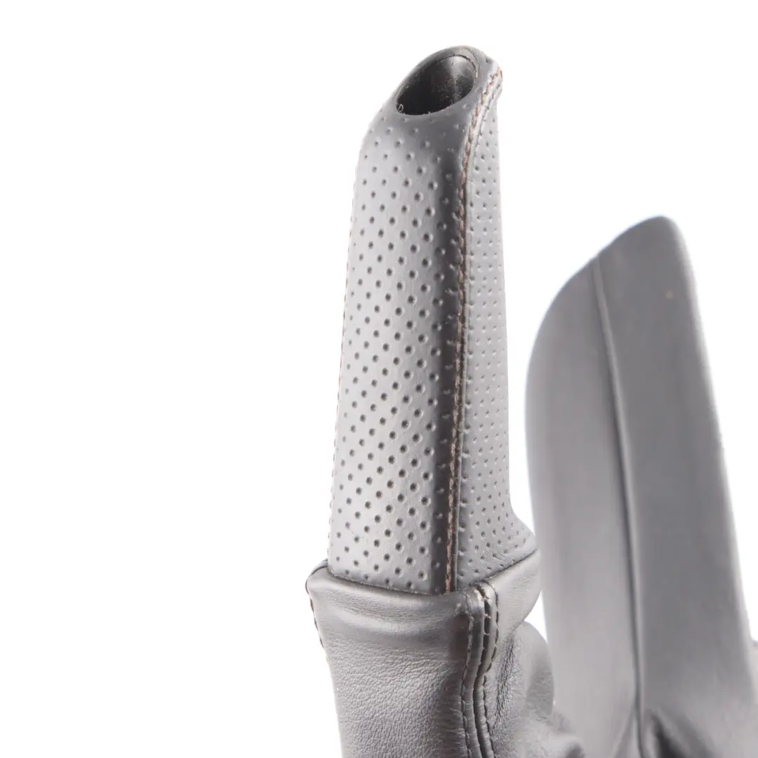 Knob Cover Trim Handbrake Lever Leather Set to BMW E81 E82 E87 M Sport Gear with Part number 8037305 BMW E81 E82 E87 M Sport Gear Knob Cover Trim Handbrake Lever Leather Set - SKU rhd-8037305-1 - Part number 8037305