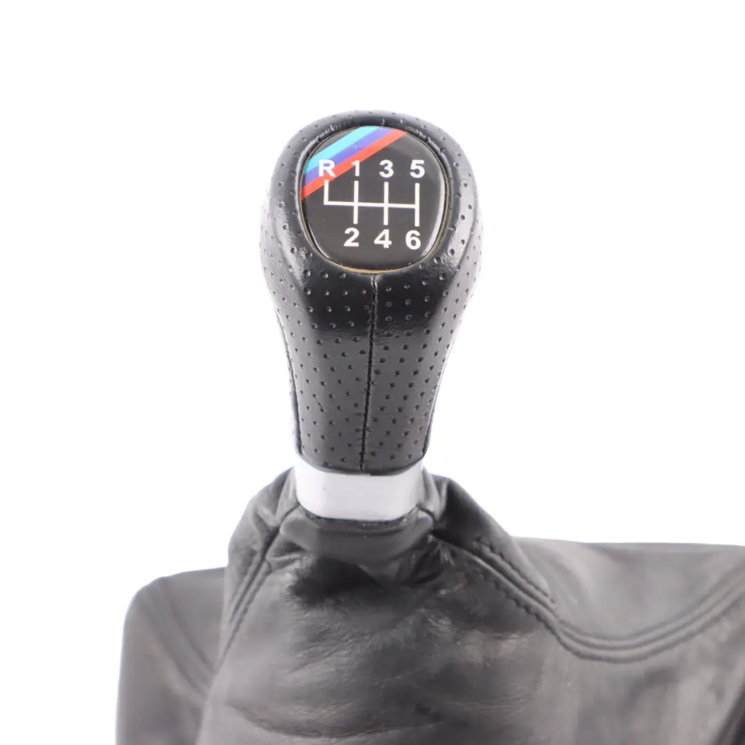 BMW E81 E82 E88 E87 LCI Gear Knob Gaiter Cover Black - SKU rhd-8037305-6 - Part number 8037305
