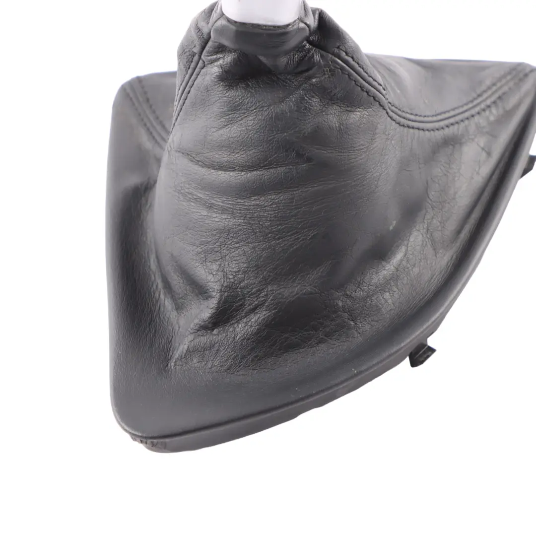 BMW E81 E82 E88 E87 LCI Gear Knob Gaiter Cover Black - SKU rhd-8037305-6 - Part number 8037305