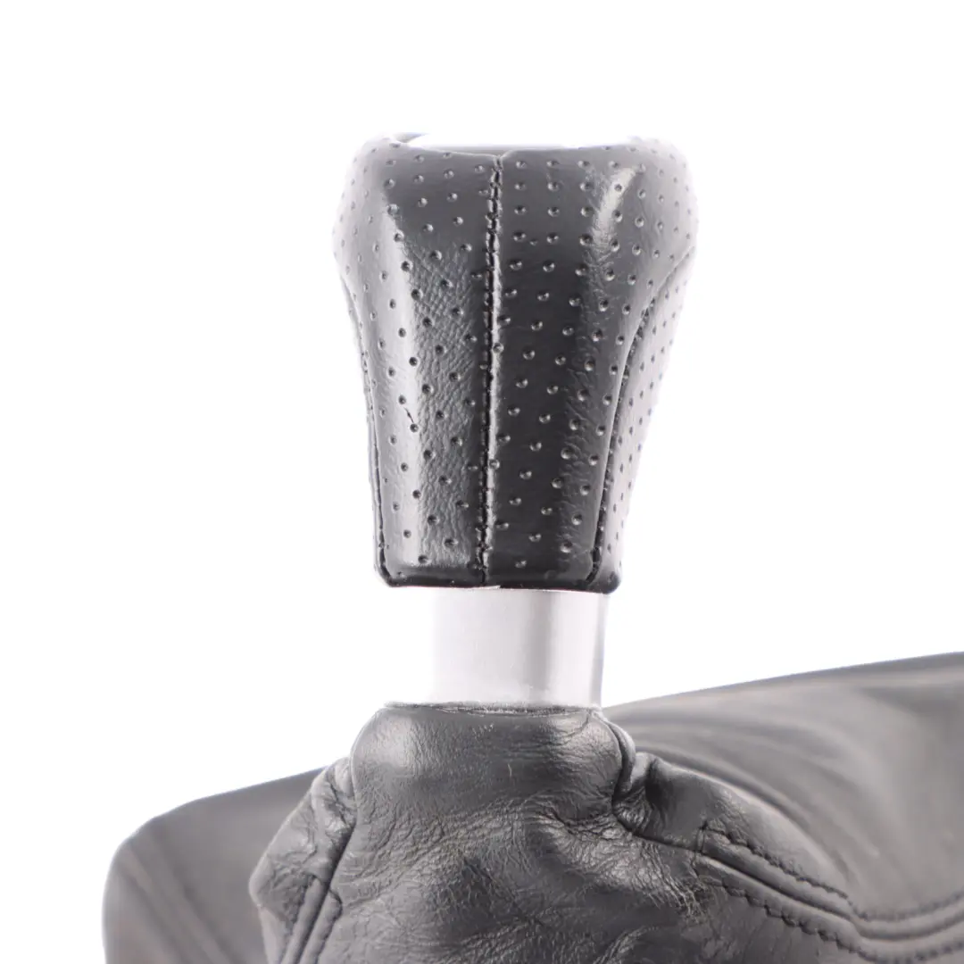 BMW E81 E82 E88 E87 LCI Gear Knob Gaiter Cover Black - SKU rhd-8037305-6 - Part number 8037305