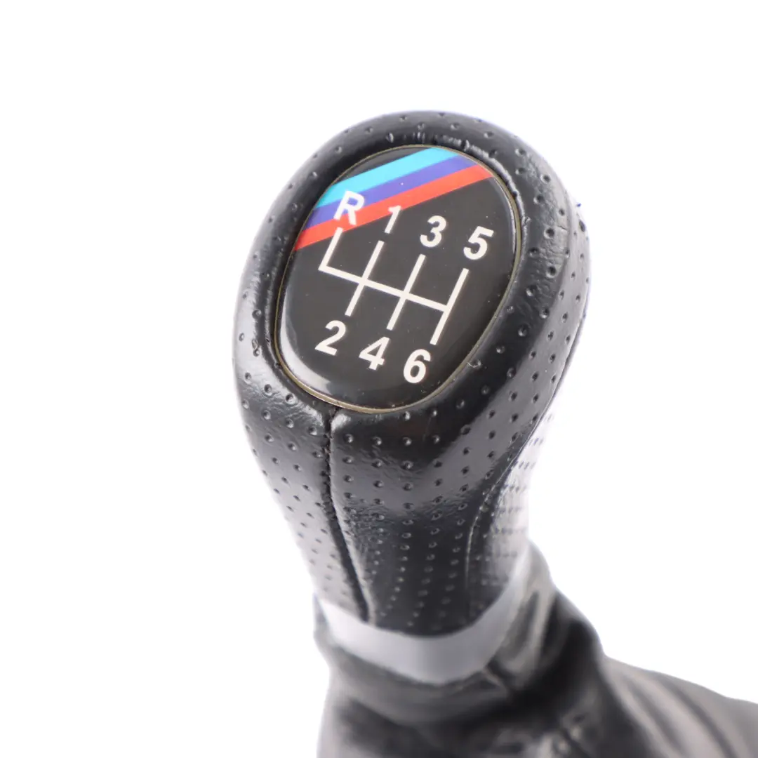 BMW E81 E82 E88 E87 LCI Gear Knob Gaiter Cover Black - SKU rhd-8037305-6 - Part number 8037305