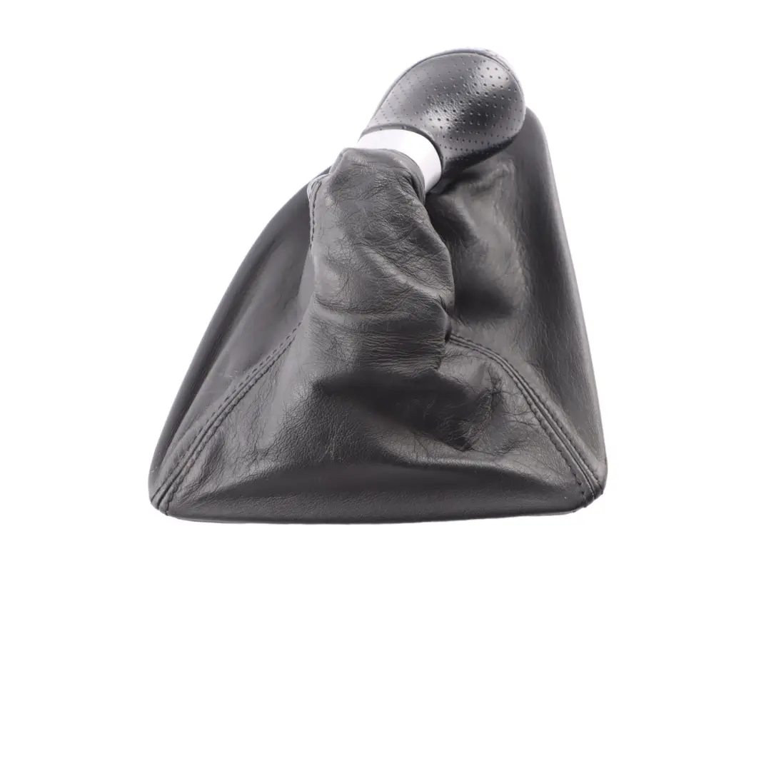 BMW E81 E82 E88 E87 LCI Gear Knob Gaiter Cover Black - SKU rhd-8037305-6 - Part number 8037305