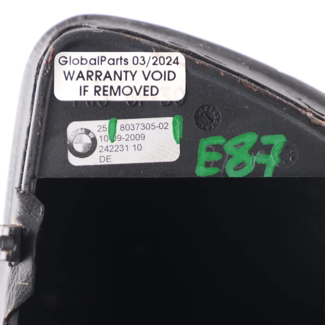 BMW E81 E82 E88 E87 LCI M-SPORT 6 Speed Gear Knob &amp; Gaiter Leather - SKU rhd-8037305 - Part number 8037305