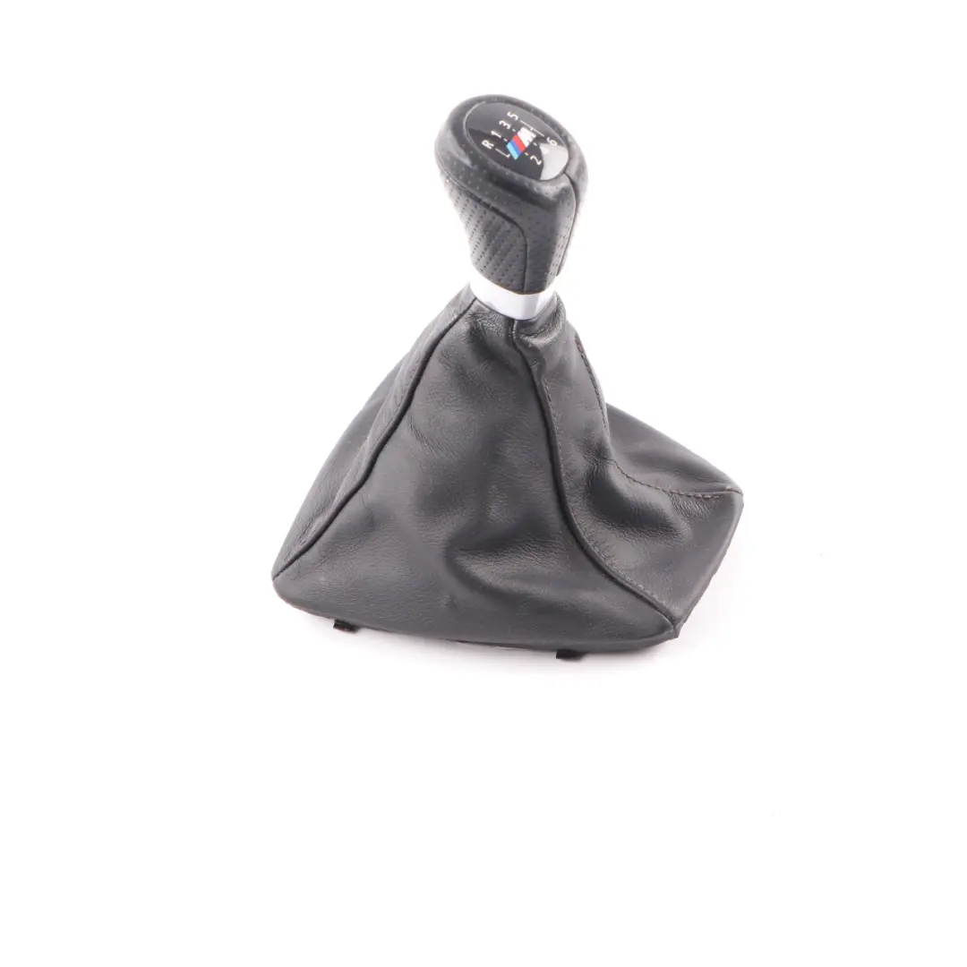 BMW 3 Series E90 E91 E92 E93 M Sport Gear Shift Lever Knob Leather Gaiter Cover - SKU rhd-8037309-1 - Part number 8037309