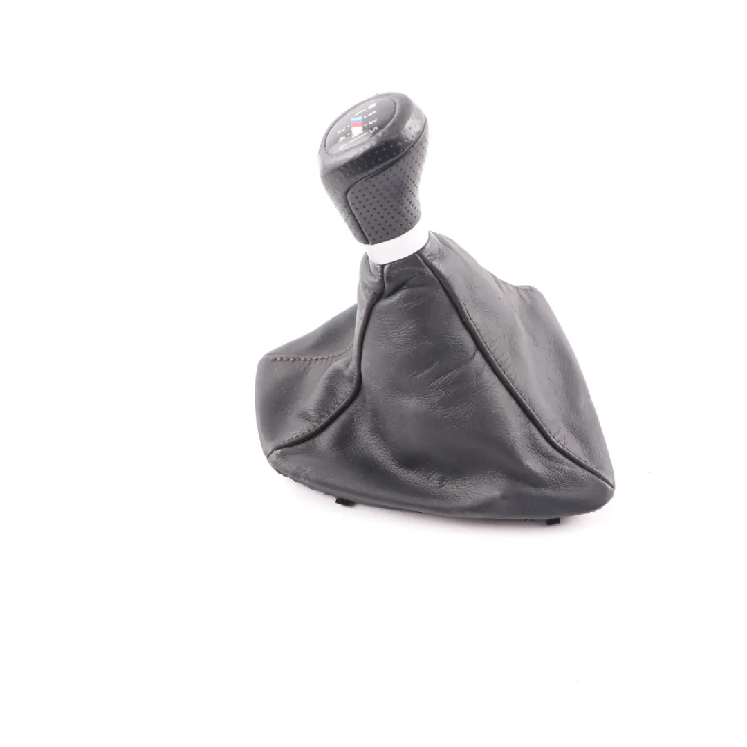 BMW 3 Series E90 E91 E92 E93 M Sport Gear Shift Lever Knob Leather Gaiter Cover - SKU rhd-8037309-1 - Part number 8037309