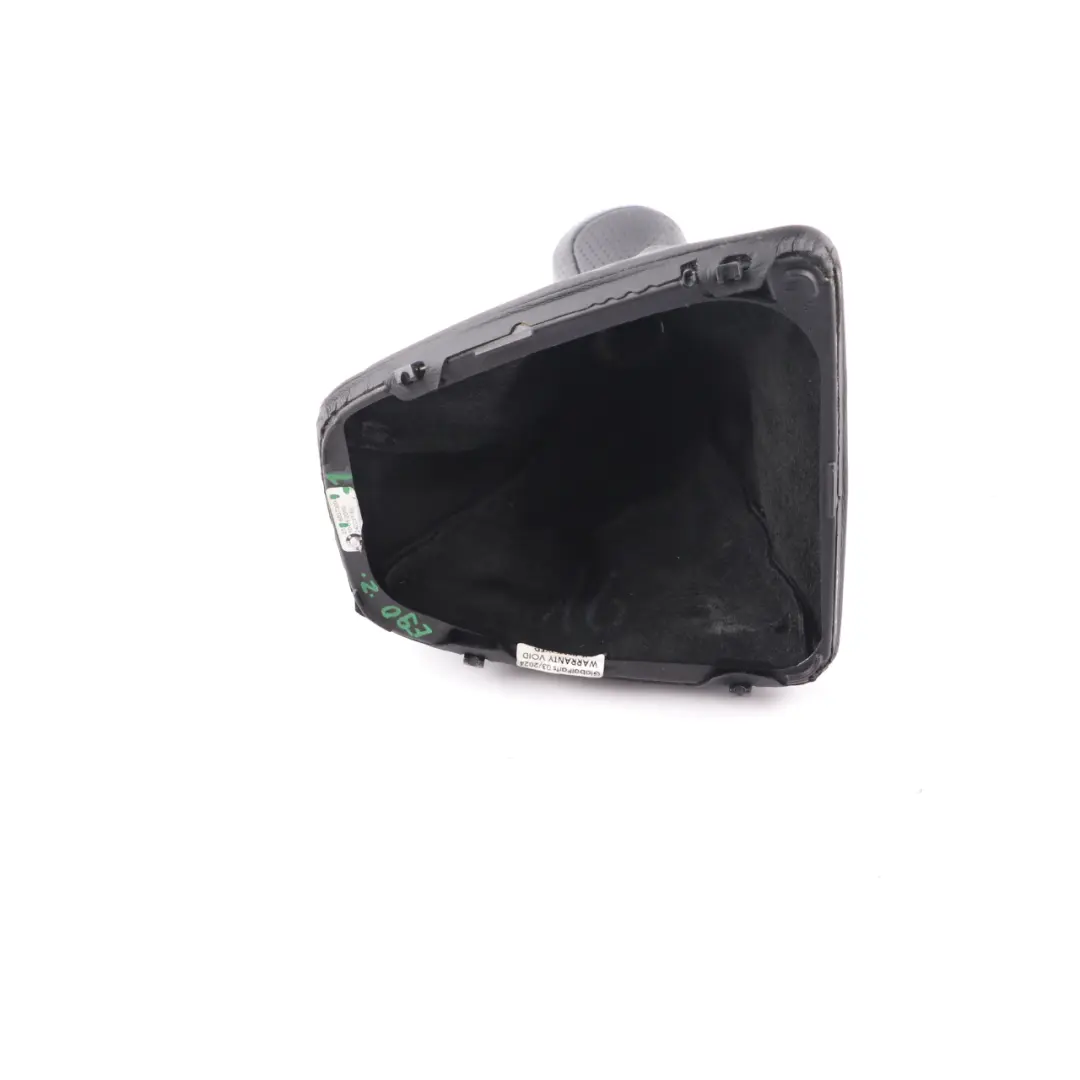 BMW 3 Series E90 E91 E92 E93 M Sport Gear Shift Lever Knob Leather Gaiter Cover - SKU rhd-8037309-1 - Part number 8037309