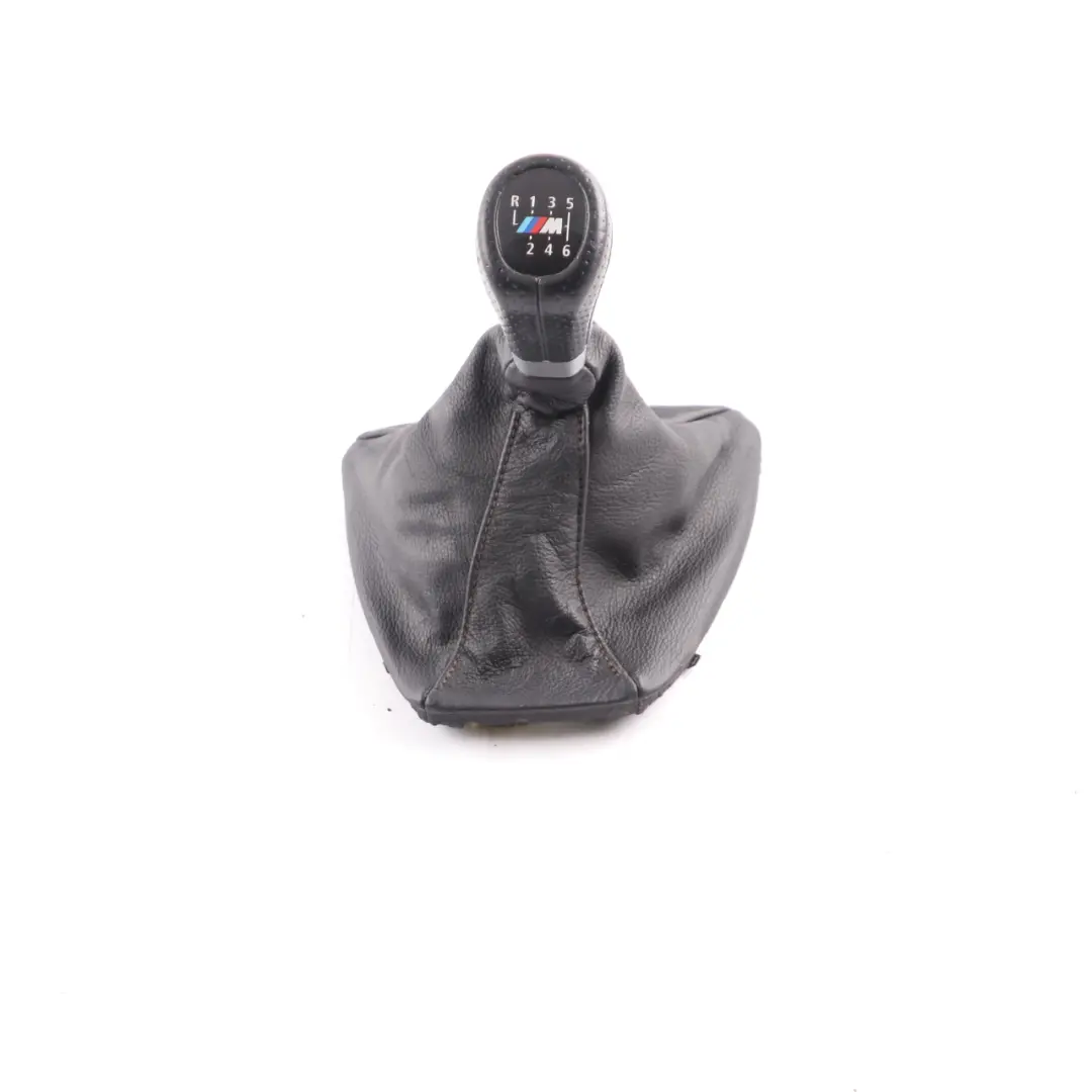 BMW E90 E91 E92 E93 M Sport Gear Shift Lever Knob Leather Gaiter Cover - SKU rhd-8037309-2 - Part number 8037309