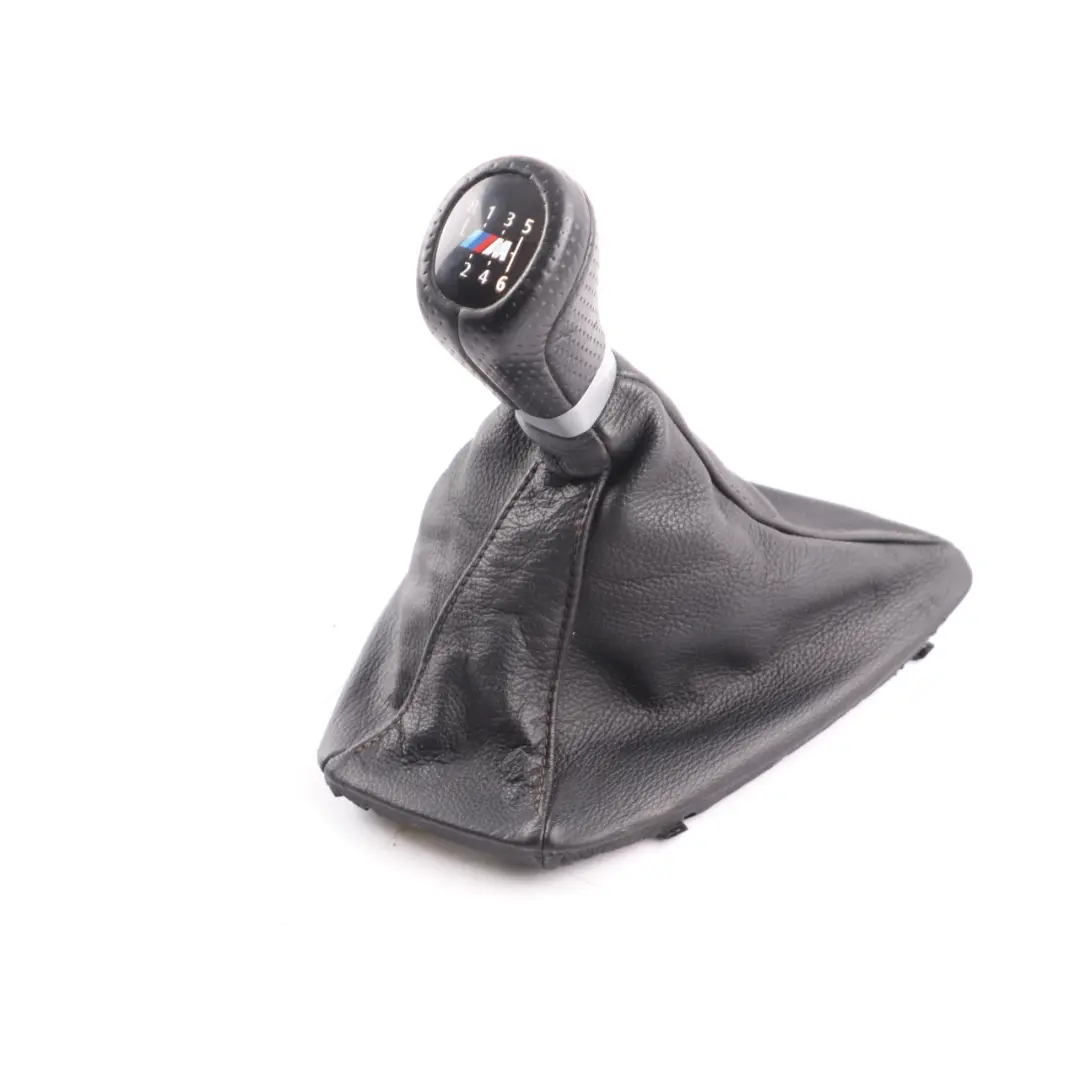 BMW E90 E91 E92 E93 M Sport Gear Shift Lever Knob Leather Gaiter Cover - SKU rhd-8037309-2 - Part number 8037309