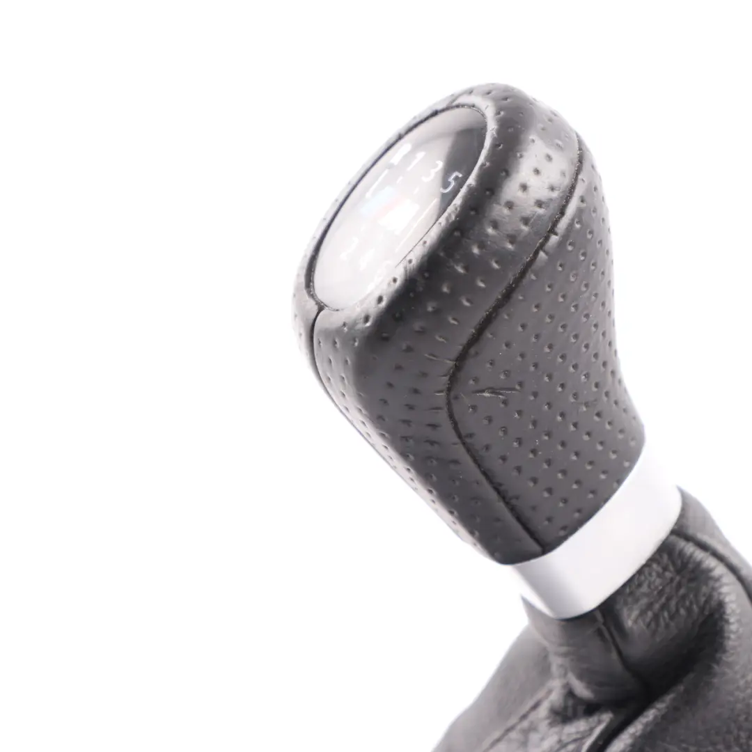 BMW E90 E91 E92 E93 M Sport Gear Shift Lever Knob Leather Gaiter Cover - SKU rhd-8037309-2 - Part number 8037309