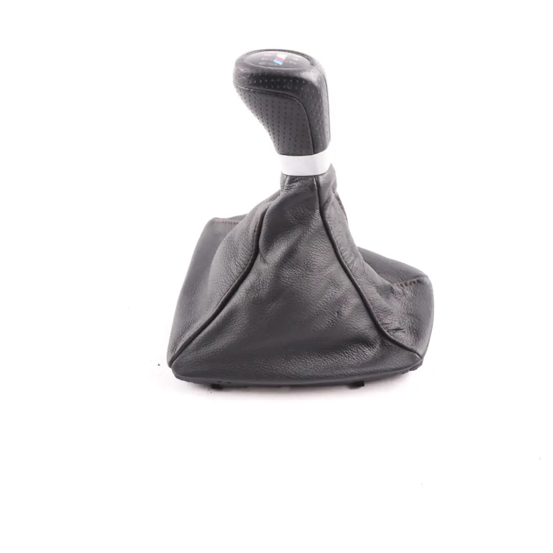 BMW E90 E91 E92 E93 M Sport Gear Shift Lever Knob Leather Gaiter Cover - SKU rhd-8037309-2 - Part number 8037309