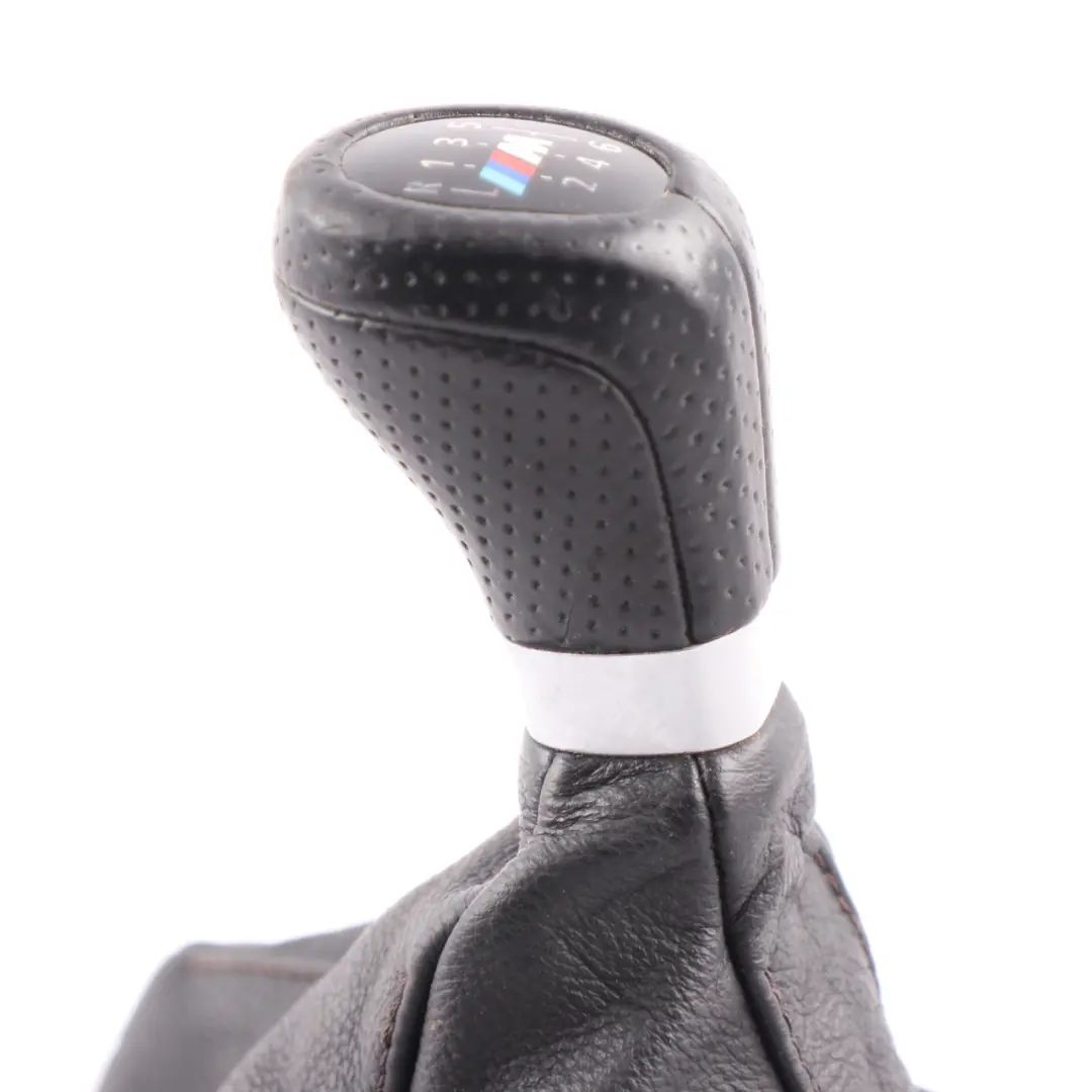 BMW E90 E91 E92 E93 M Sport Gear Shift Lever Knob Leather Gaiter Cover - SKU rhd-8037309-2 - Part number 8037309