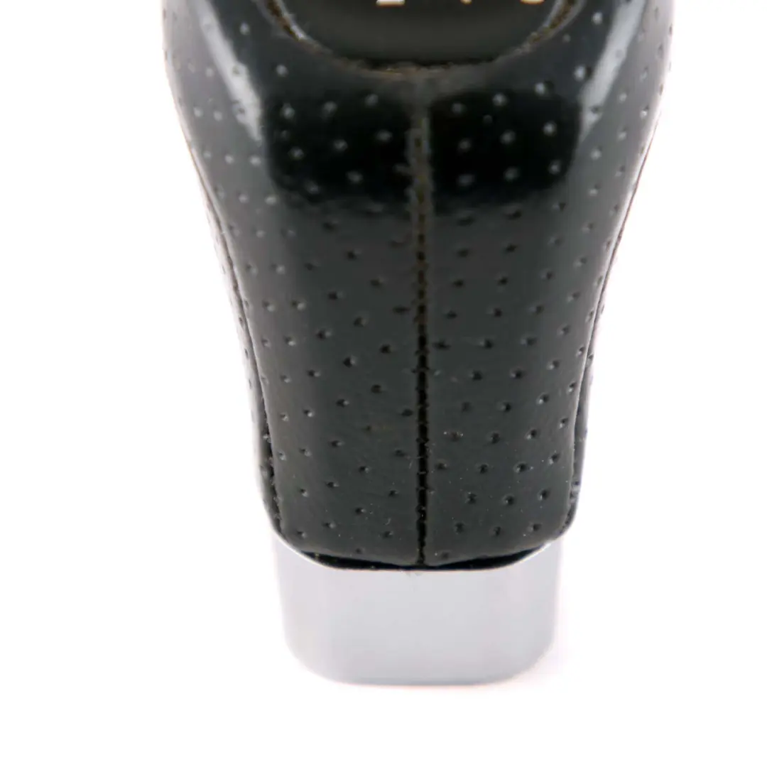 BMW 3 Series E90 E91 E92 E93 M Sport 6-Gear Shift Lever Knob Leather Black - SKU rhd-8037309-3 - Part number 8037309