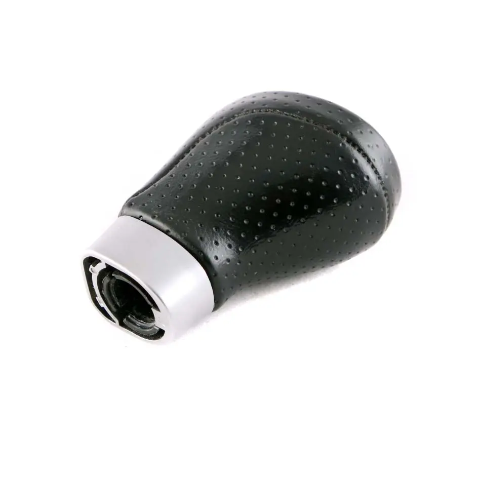 BMW 3 Series E90 E91 E92 E93 M Sport 6-Gear Shift Lever Knob Leather Black - SKU rhd-8037309-3 - Part number 8037309