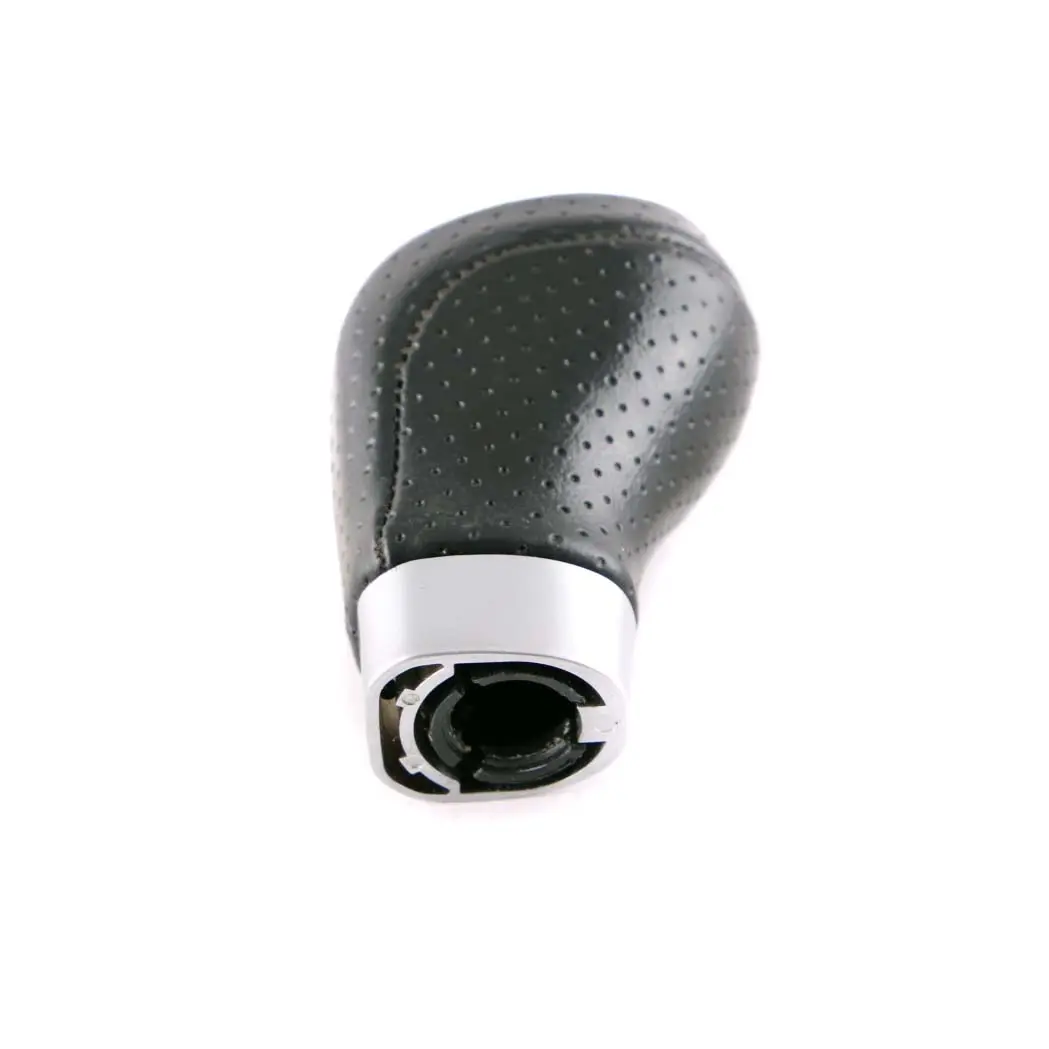 BMW 3 Series E90 E91 E92 E93 M Sport 6-Gear Shift Lever Knob Leather Black - SKU rhd-8037309-3 - Part number 8037309