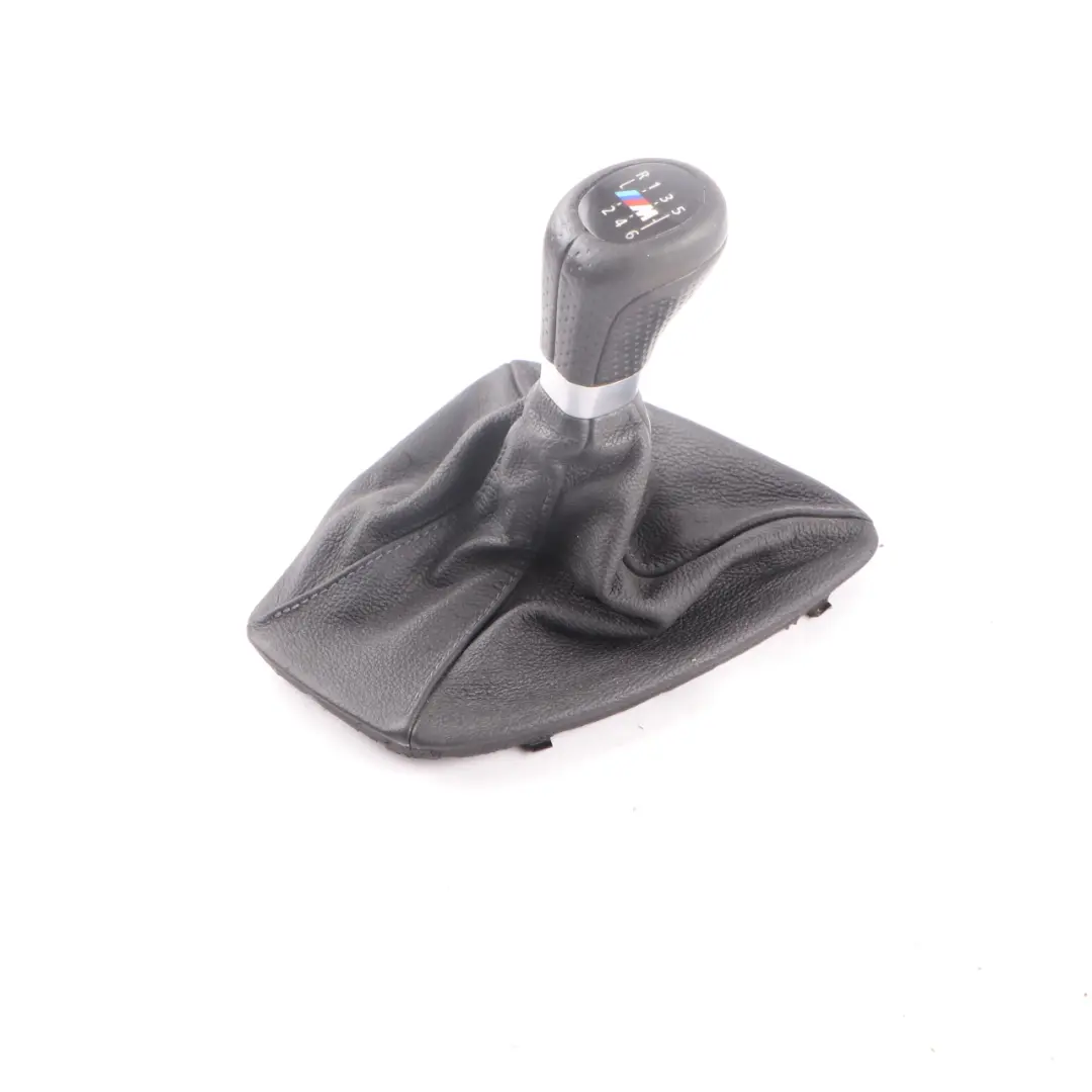 BMW 3 Series E90 E91 E92 E93 M Sport Gear Shift Lever Knob Leather Gaiter Cover - SKU rhd-8037309-4 - Part number 8037309