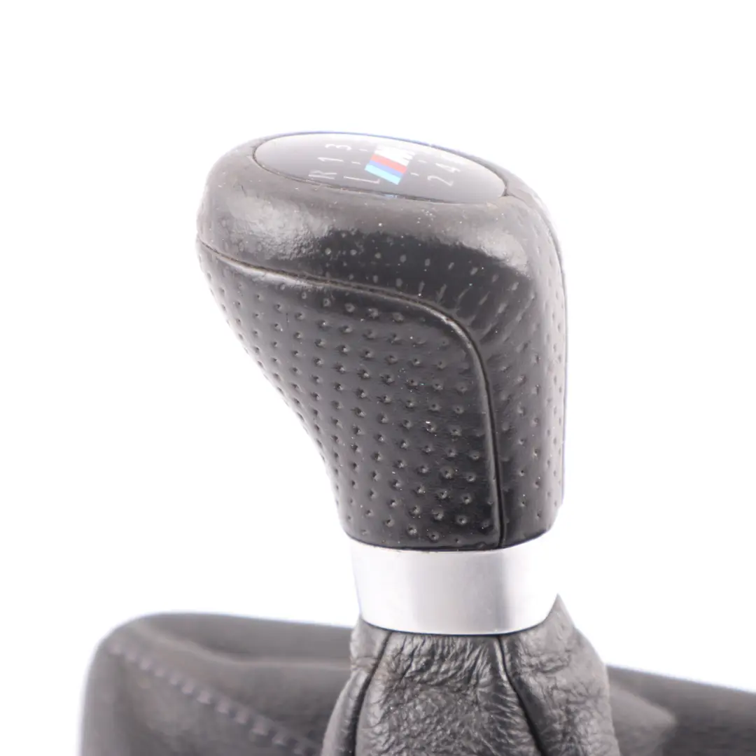 BMW 3 Series E90 E91 E92 E93 M Sport Gear Shift Lever Knob Leather Gaiter Cover - SKU rhd-8037309-4 - Part number 8037309