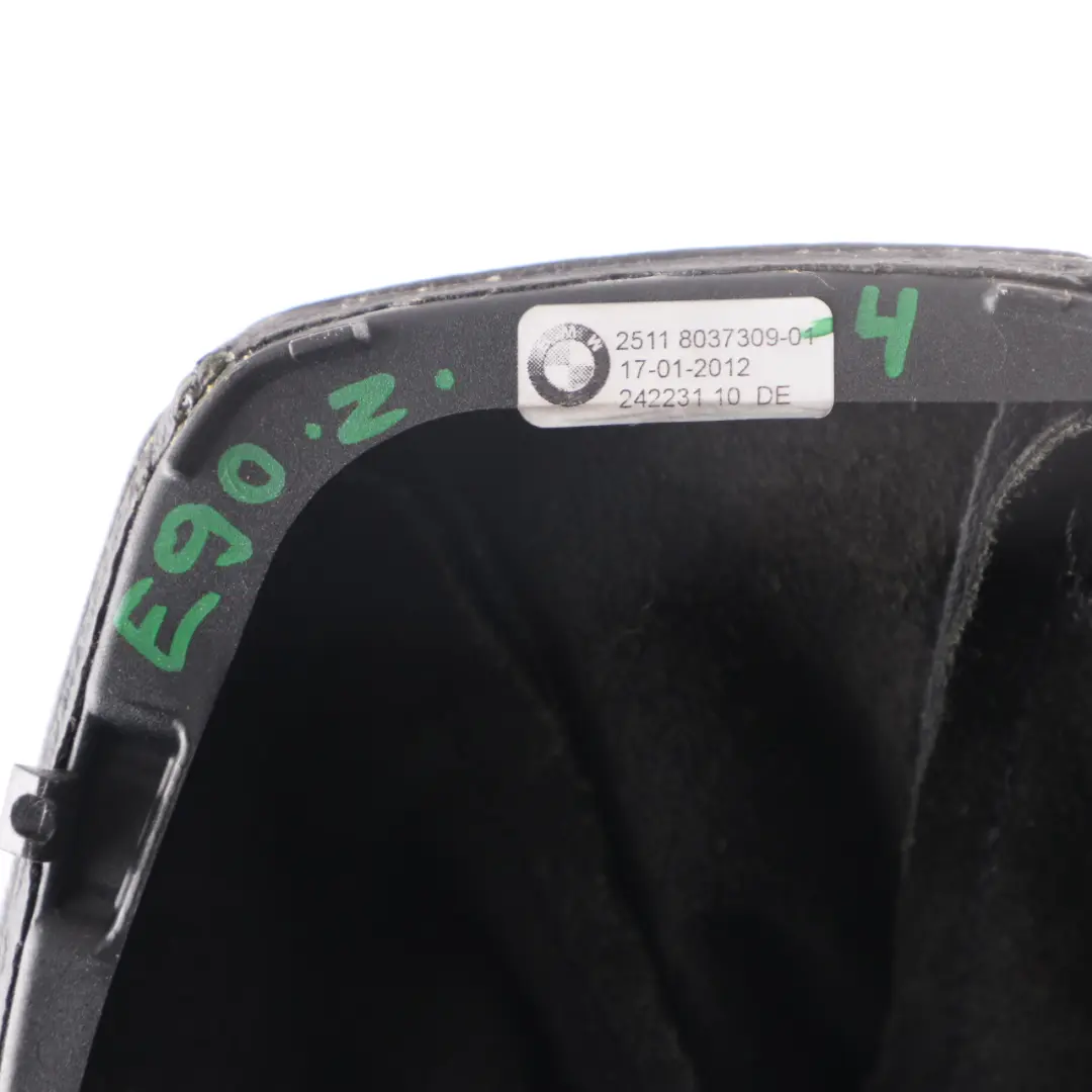 Shift Lever Knob Leather Gaiter Cover to BMW 3 Series E90 E91 E92 E93 M Sport Gear with Part number 8037309 BMW 3 Series E90 E91 E92 E93 M Sport Gear Shift Lever Knob Leather Gaiter Cover - SKU rhd-8037309-4 - Part number 8037309