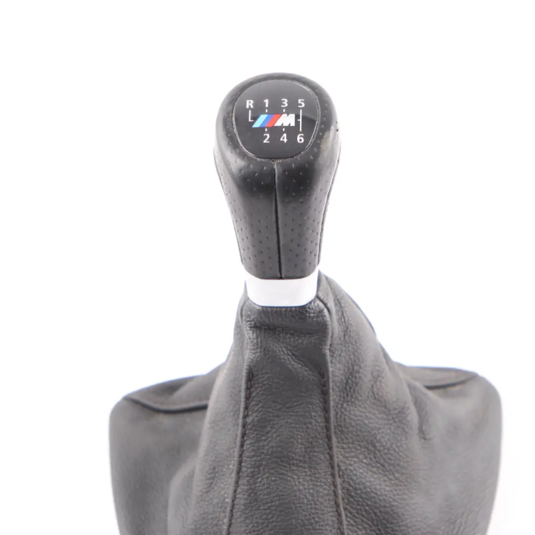 Gear Shift BMW E90 E91 E92 E93 M Sport Lever Knob Leather Gaiter Cover - SKU rhd-8037309 - Part number 8037309