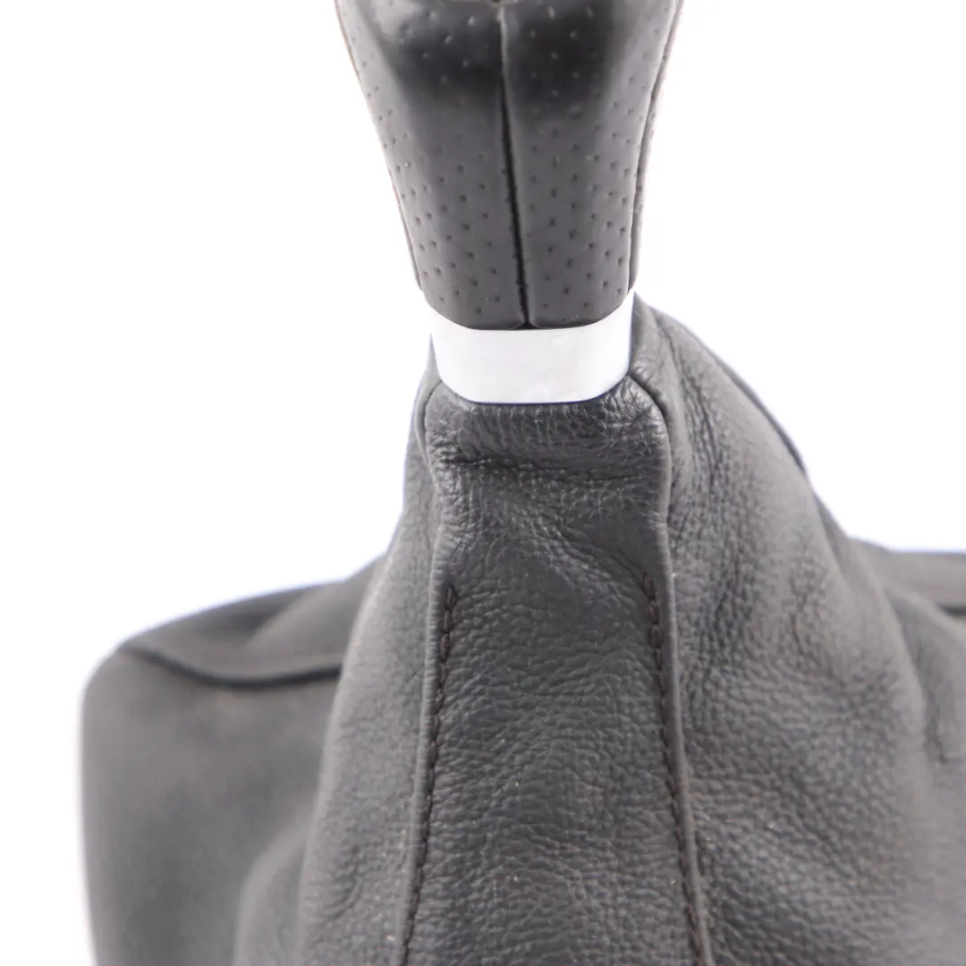 Shift BMW E90 E91 E92 E93 M Sport Lever Knob Leather Gaiter Cover to Gear with Part number 8037309 Gear Shift BMW E90 E91 E92 E93 M Sport Lever Knob Leather Gaiter Cover - SKU rhd-8037309 - Part number 8037309