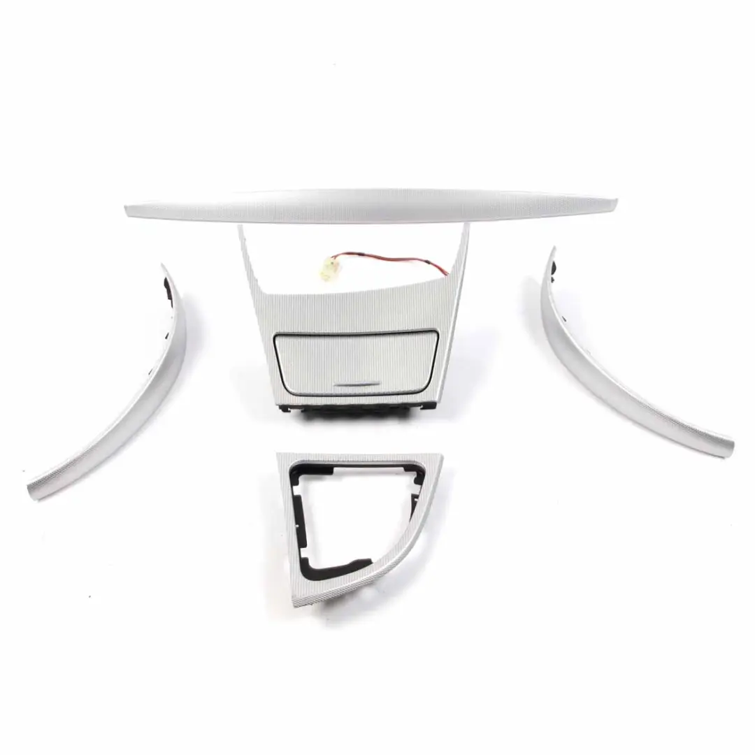 Ashtray Interior Trim Set Dashboard Glacier Silver to BMW E81 E82 E88 with Part number 8037456 BMW E81 E82 E88 Ashtray Interior Trim Set Dashboard Glacier Silver - SKU rhd-8037456-1 - Part number 8037456