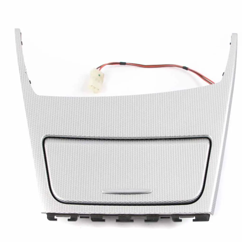 Ashtray Interior Trim Set Dashboard Glacier Silver to BMW E81 E82 E88 with Part number 8037456 BMW E81 E82 E88 Ashtray Interior Trim Set Dashboard Glacier Silver - SKU rhd-8037456-1 - Part number 8037456