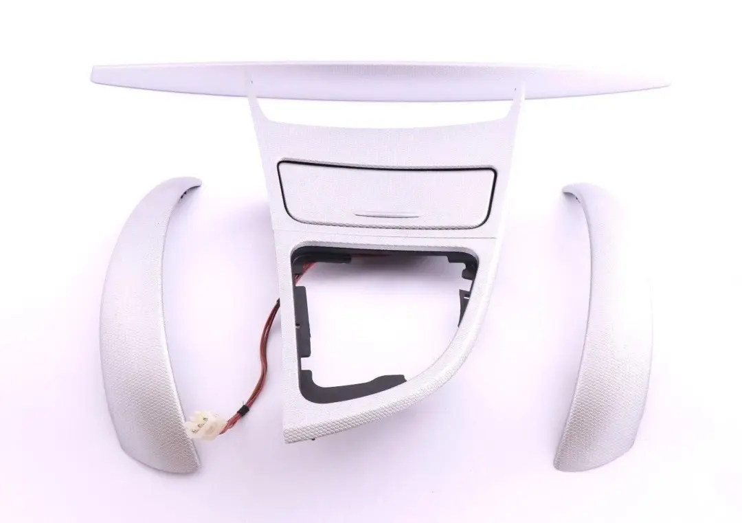 Ashtray Interior Trim Set Dashboard Glacier Silver to BMW 1 Series 2 E81 E82 E88 with Part number 8037456 BMW 1 Series 2 E81 E82 E88 Ashtray Interior Trim Set Dashboard Glacier Silver - SKU rhd-8037456-2 - Part number 8037456