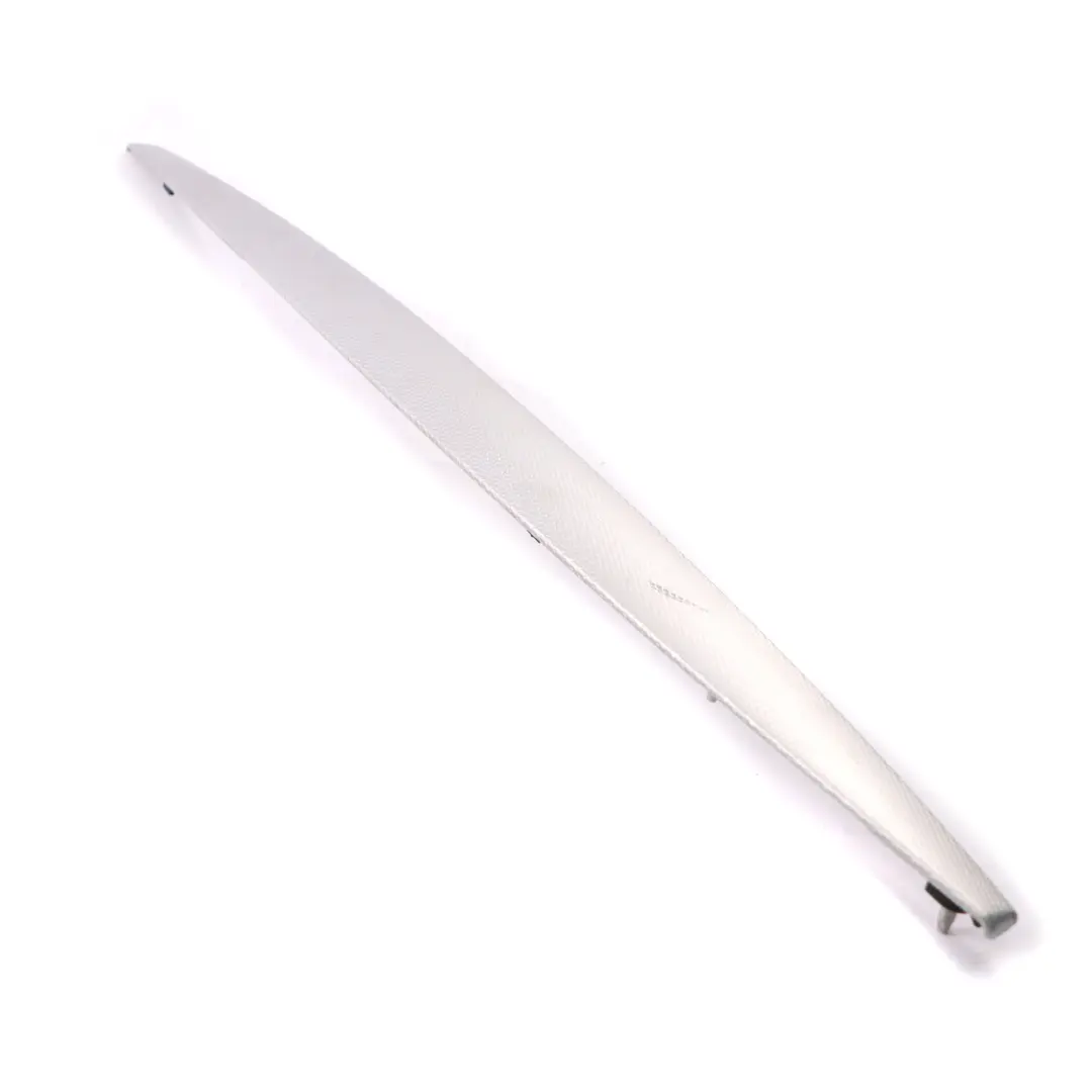 Interior Trim Dash Dashboard Panel Aluminium Glacier Silver to BMW E81 E87 LCI E88 with Part number 8037458 BMW E81 E87 LCI E88 Interior Trim Dash Dashboard Panel Aluminium Glacier Silver - SKU rhd-8037458-2 - Part number 8037458