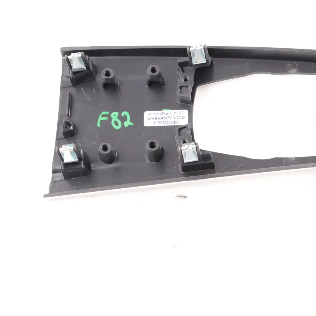 Decor Panel Trim Centre Console Cover Aluminium Blade to BMW F80 M3 F82 M4 with Part number 8046113 BMW F80 M3 F82 M4 Decor Panel Trim Centre Console Cover Aluminium Blade - SKU rhd-8046113 - Part number 8046113
