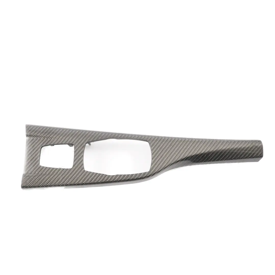 Centre Console Decor Trim Lever Cover Carbon Fibre to BMW F33 LCI F83 M4 with Part number 8046118 BMW F33 LCI F83 M4 Centre Console Decor Trim Lever Cover Carbon Fibre - SKU rhd-8046118-1 - Part number 8046118