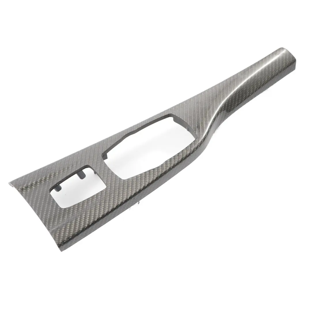 Centre Console Decor Trim Lever Cover Carbon Fibre to BMW F33 LCI F83 M4 with Part number 8046118 BMW F33 LCI F83 M4 Centre Console Decor Trim Lever Cover Carbon Fibre - SKU rhd-8046118-1 - Part number 8046118