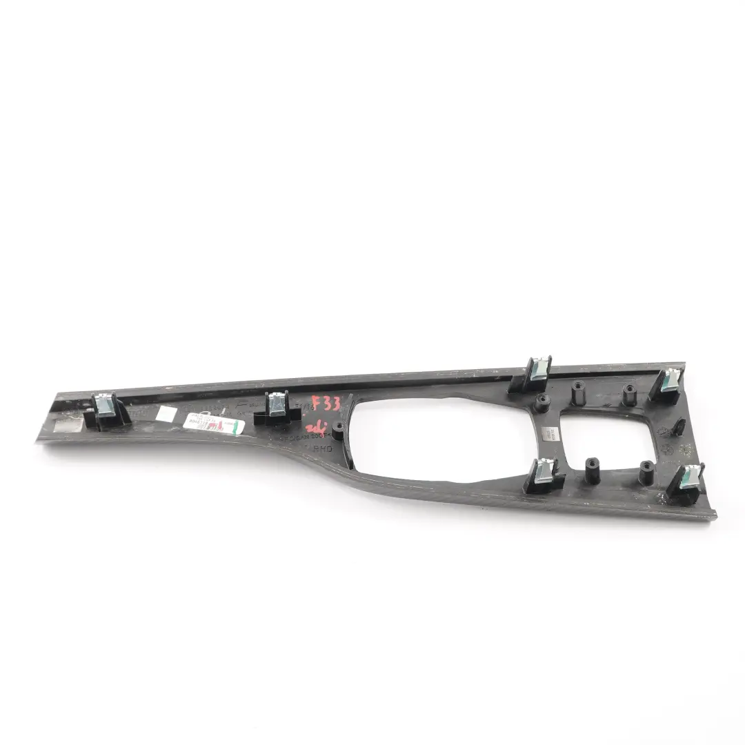 BMW F33 LCI F83 M4 Centre Console Decor Trim Lever Cover Carbon Fibre - SKU rhd-8046118-1 - Part number 8046118