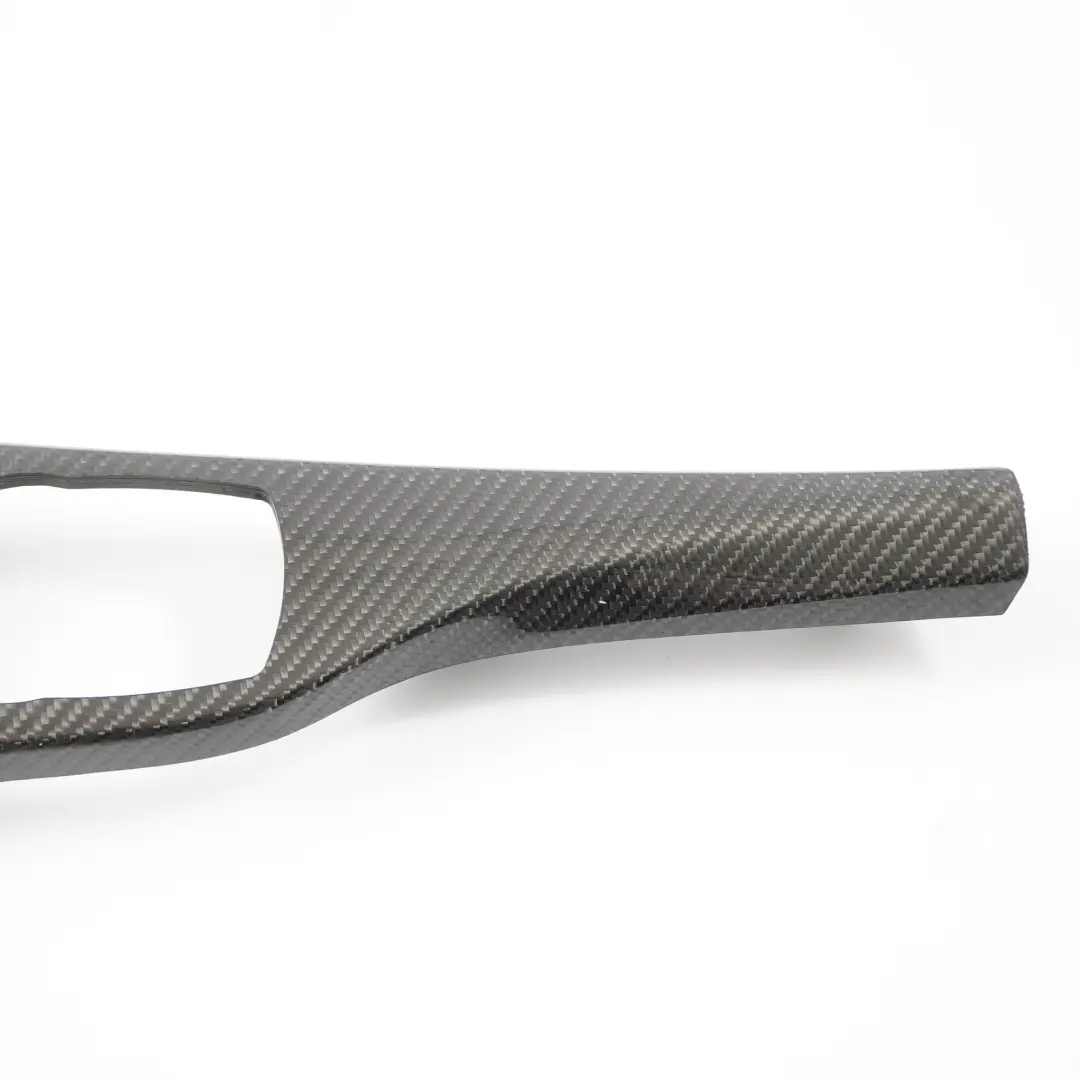 Centre Console Decor Trim Lever Cover Carbon Fibre to BMW F33 LCI F83 M4 with Part number 8046118 BMW F33 LCI F83 M4 Centre Console Decor Trim Lever Cover Carbon Fibre - SKU rhd-8046118-1 - Part number 8046118
